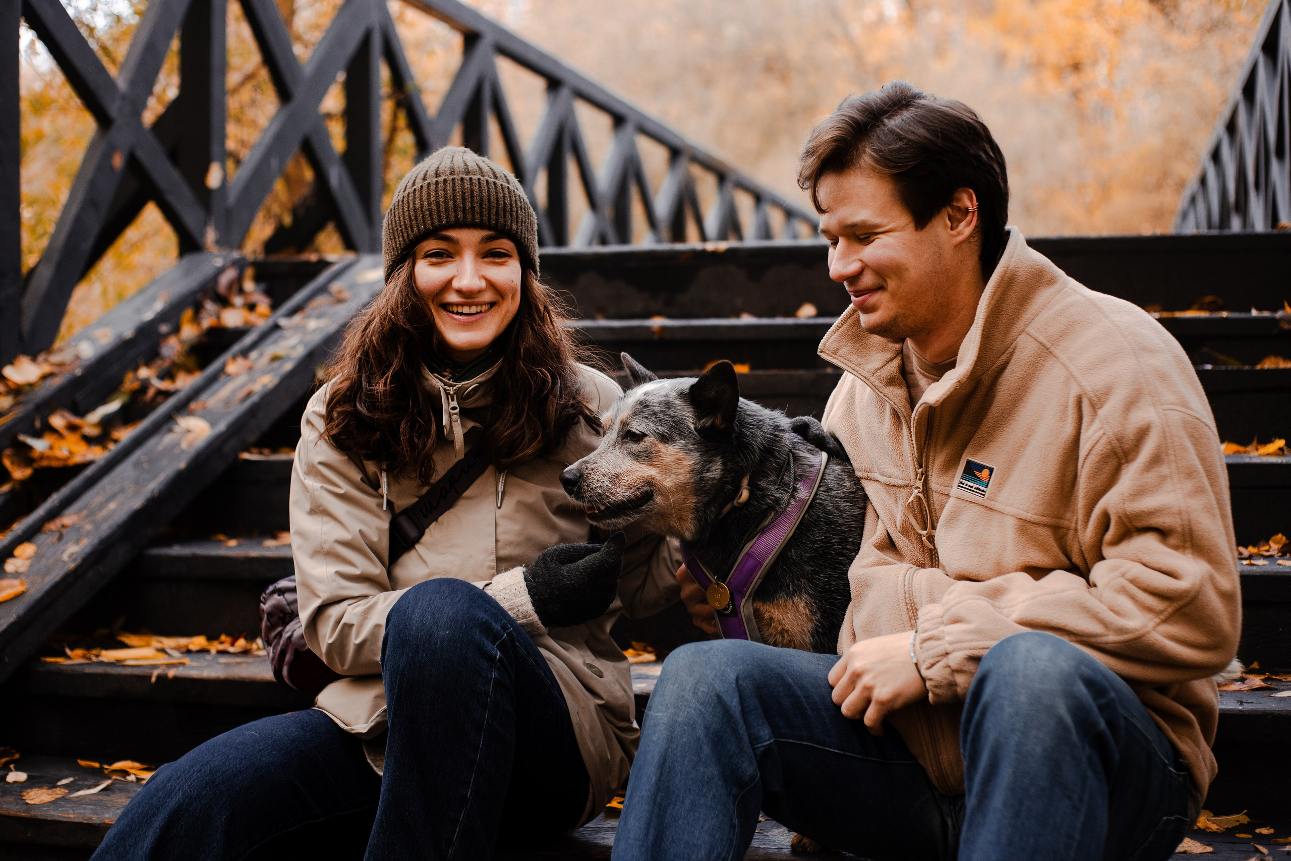 Юля, Антон и Лу. Фотограф-анималист Мария Баркевич | Москва