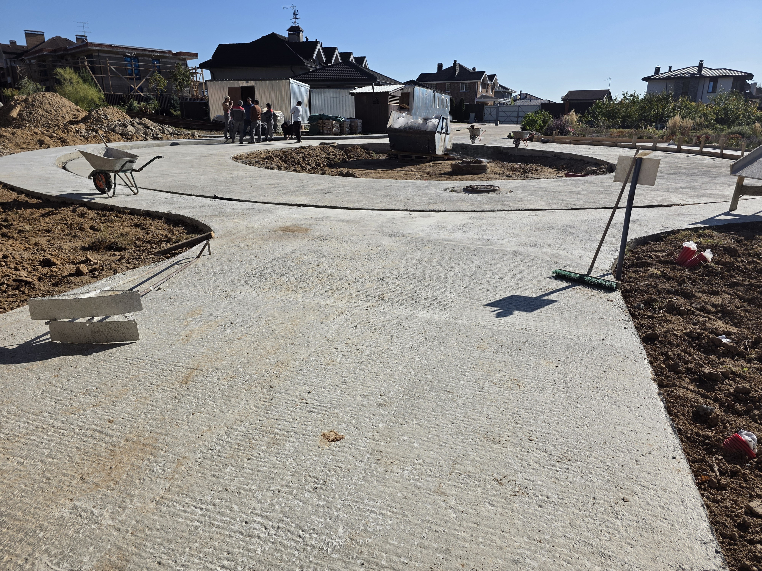 «планировка участка»,