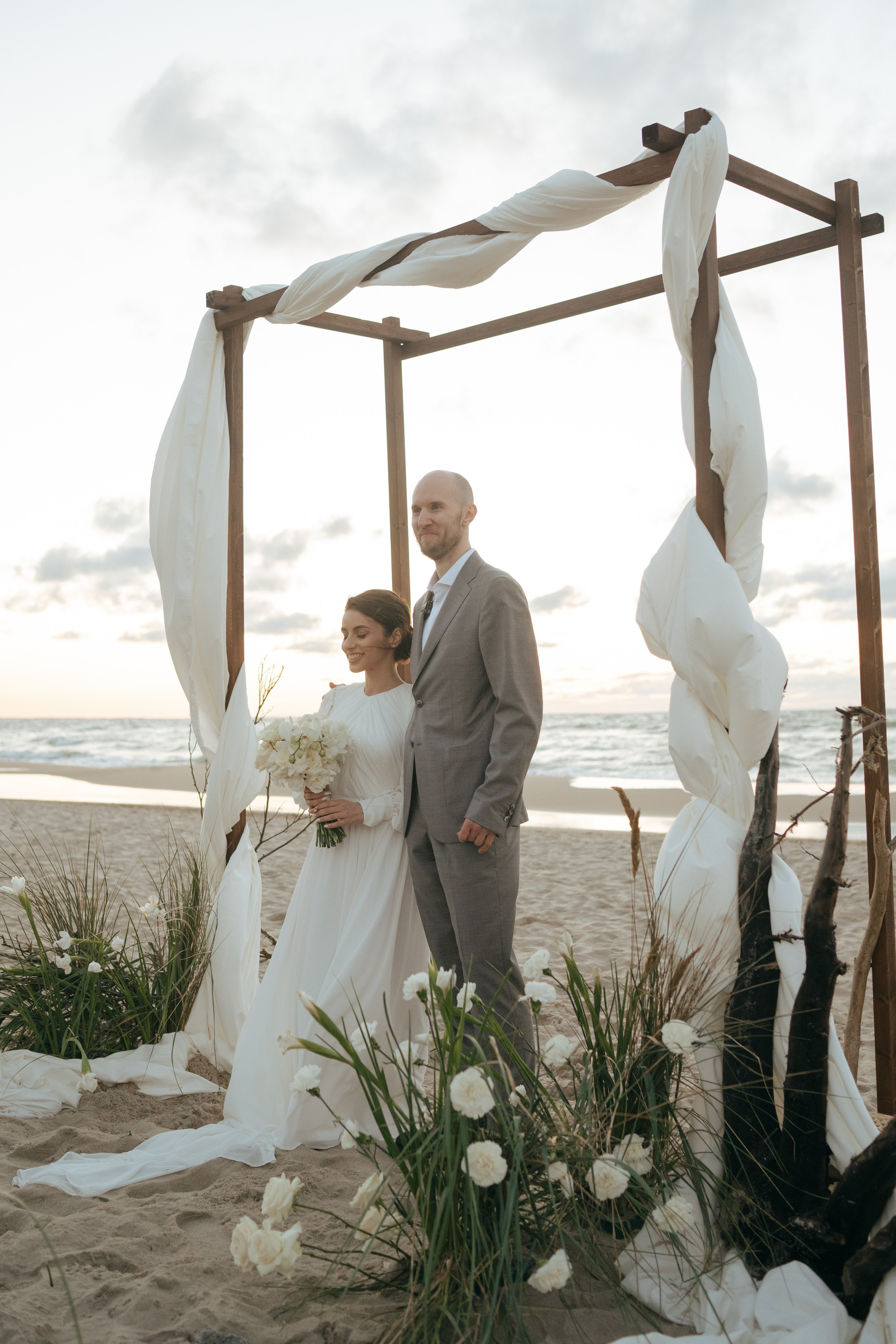 Алима & Никита. Куршская коса. Оформление свадеб, декор свадеб Вера Маркова, Москва