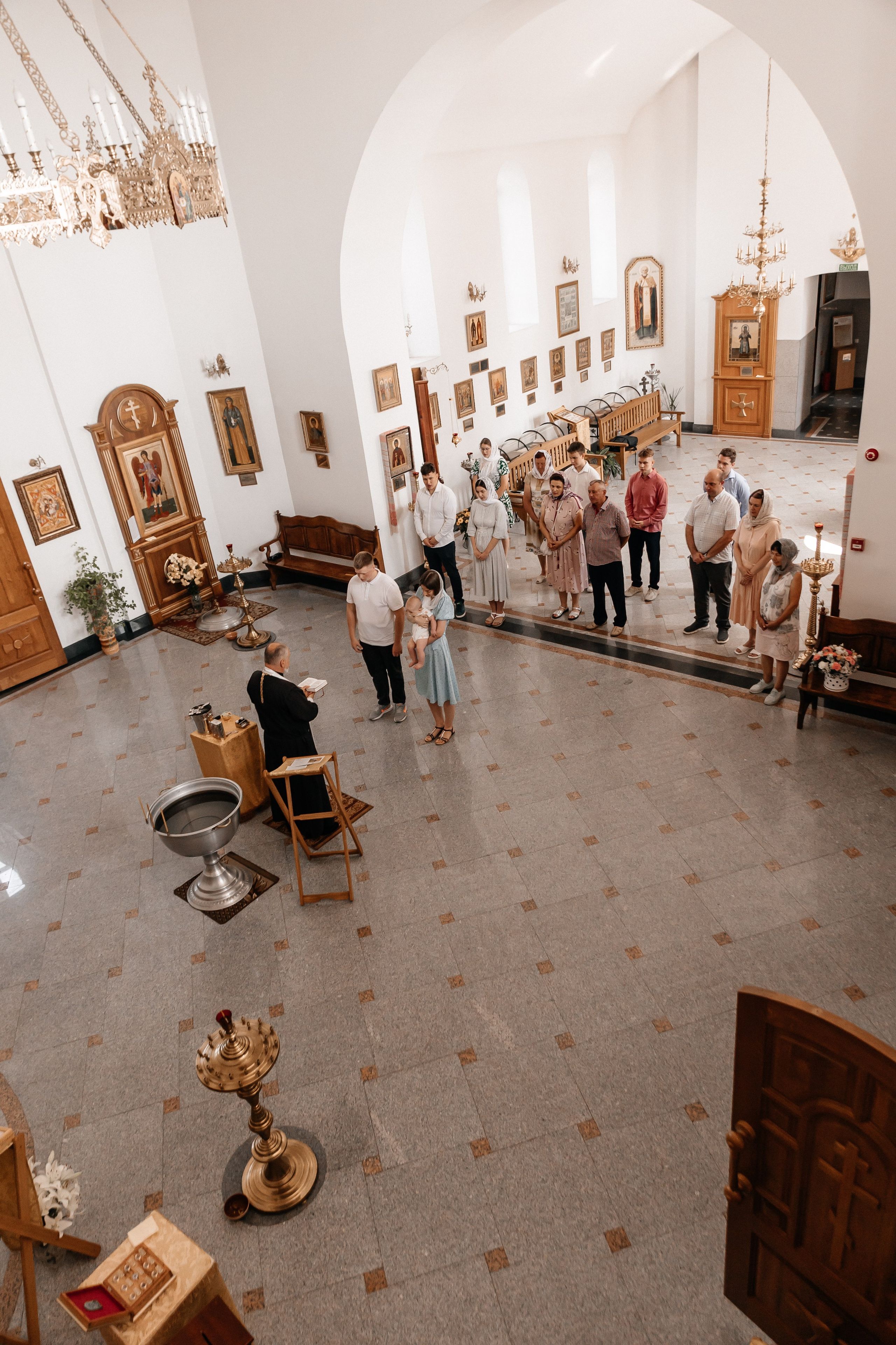 Крещение Роберта. Семейный фотограф Минск Усова Ольга