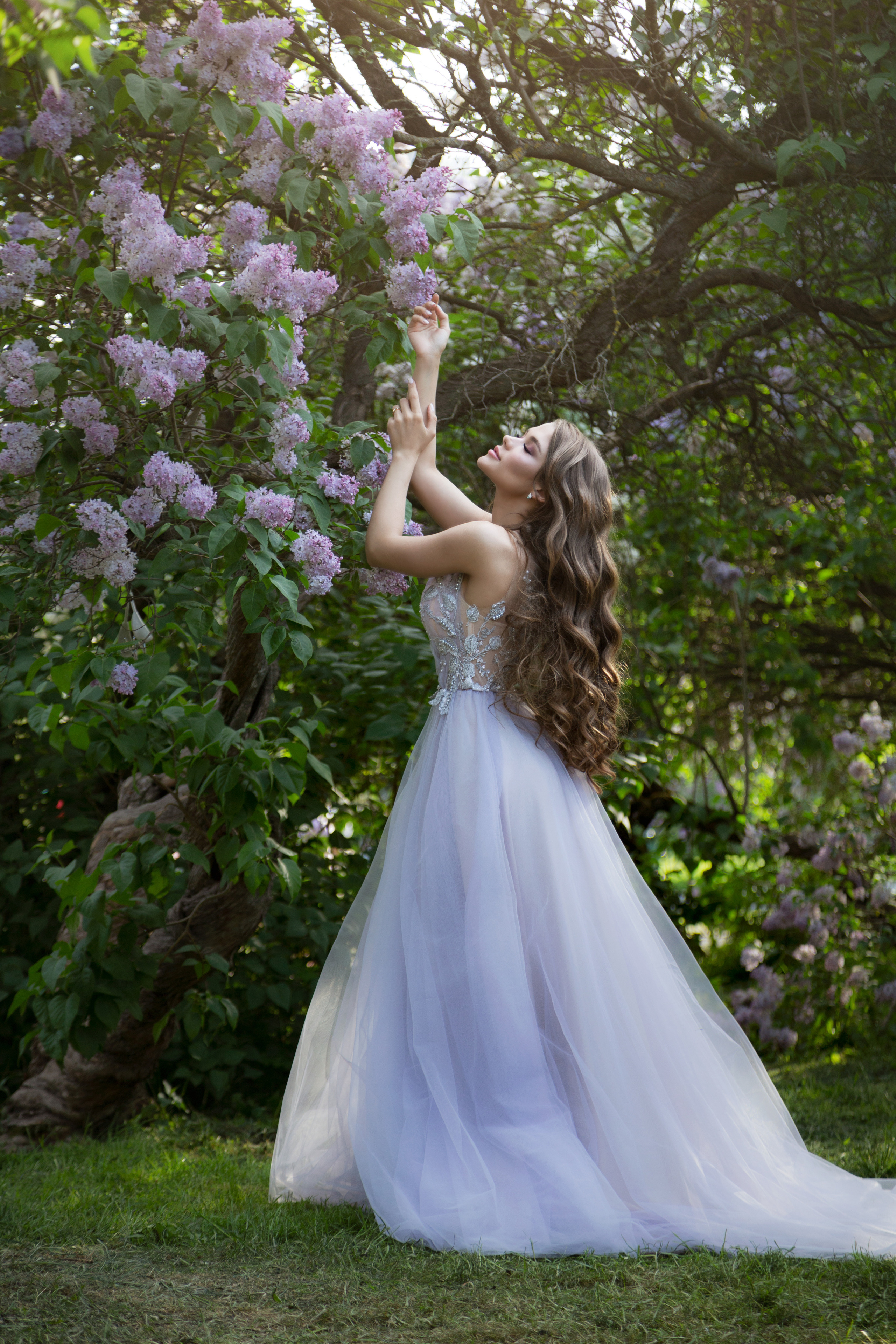 Фотосессии в цветении. Семейный и свадебный фотограф в Москве Татьяна Седлецкая