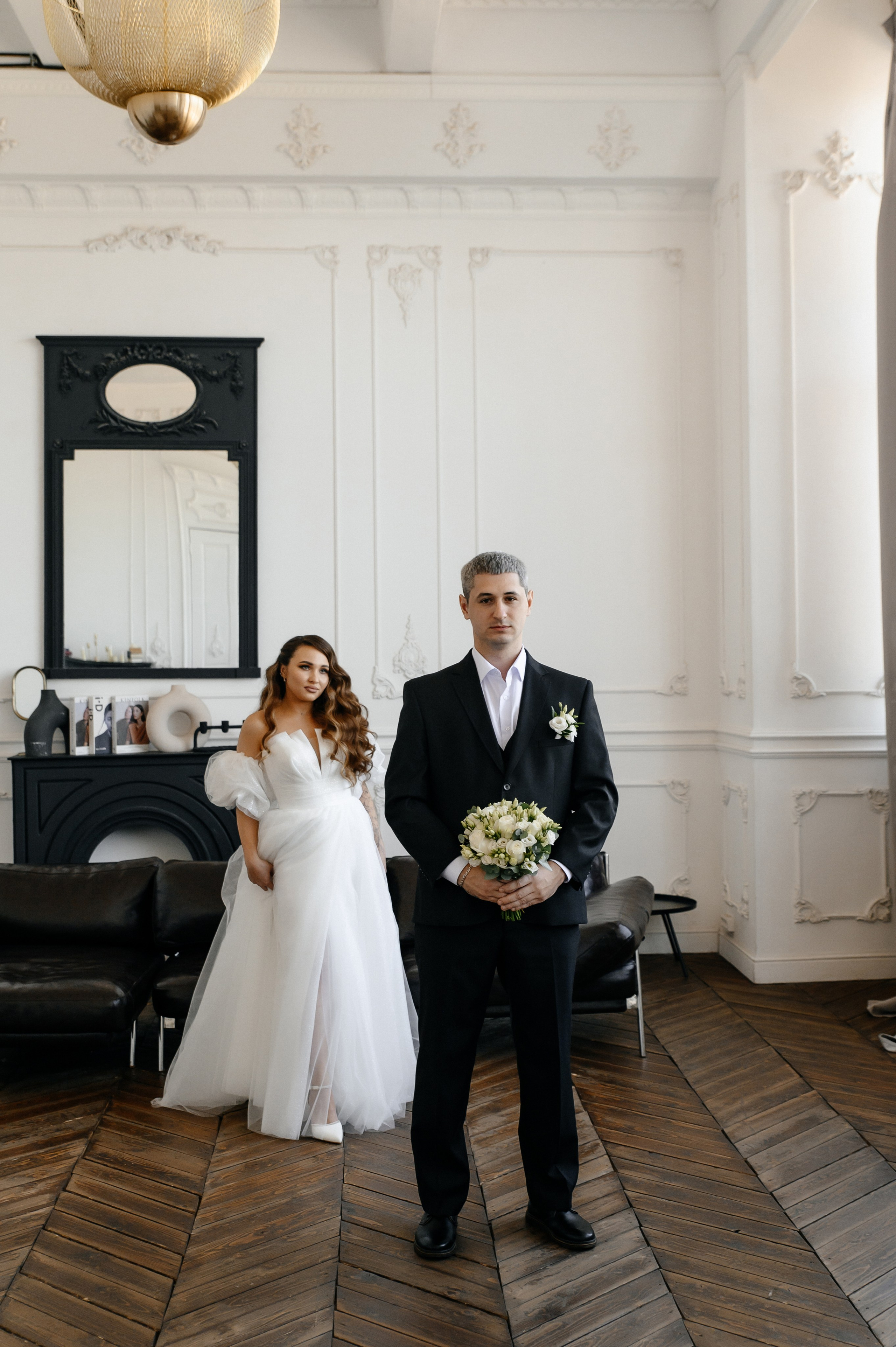 Свадебная фотосессия в студии 