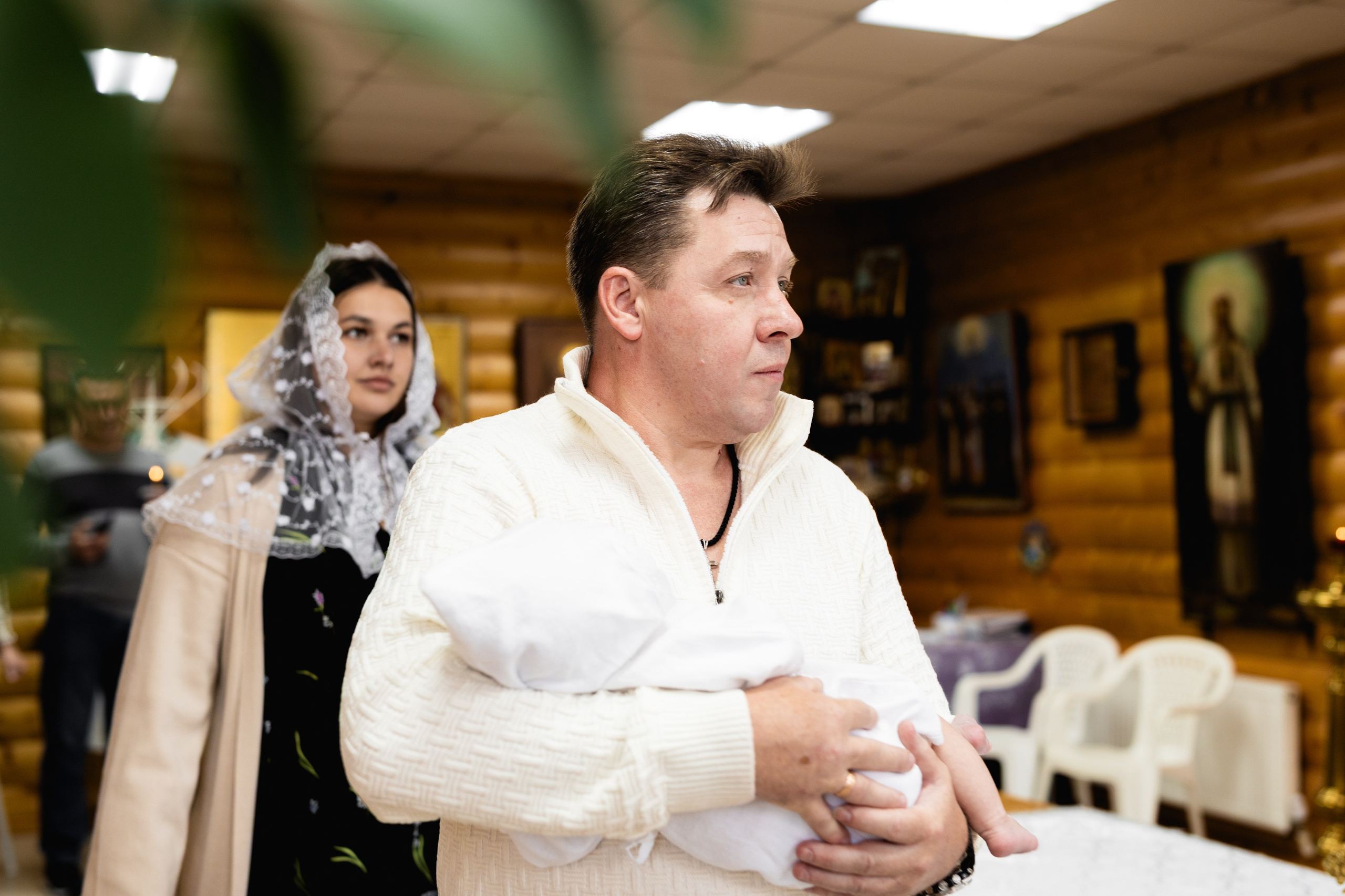 Крещение Михаила. Уникальный фотограф на крещение и венчание. Москва