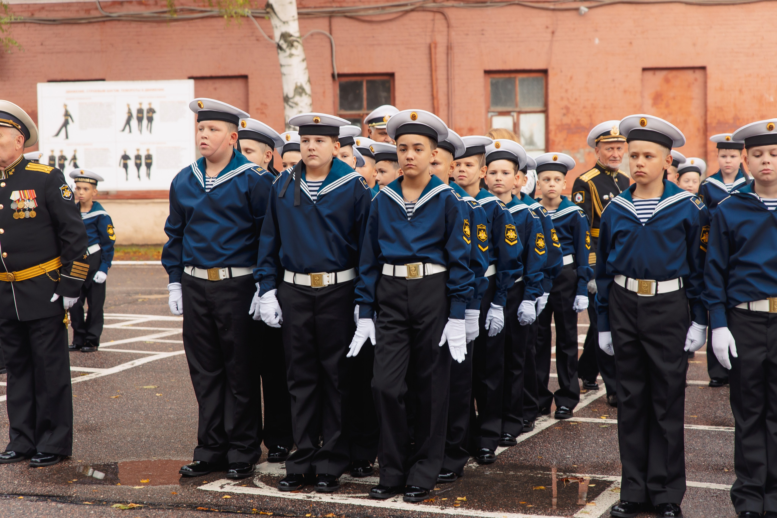 Кадетский корпус. Линейка. Фотограф в Кронштадте и Санкт-Петербурге Анастасия Коваленко