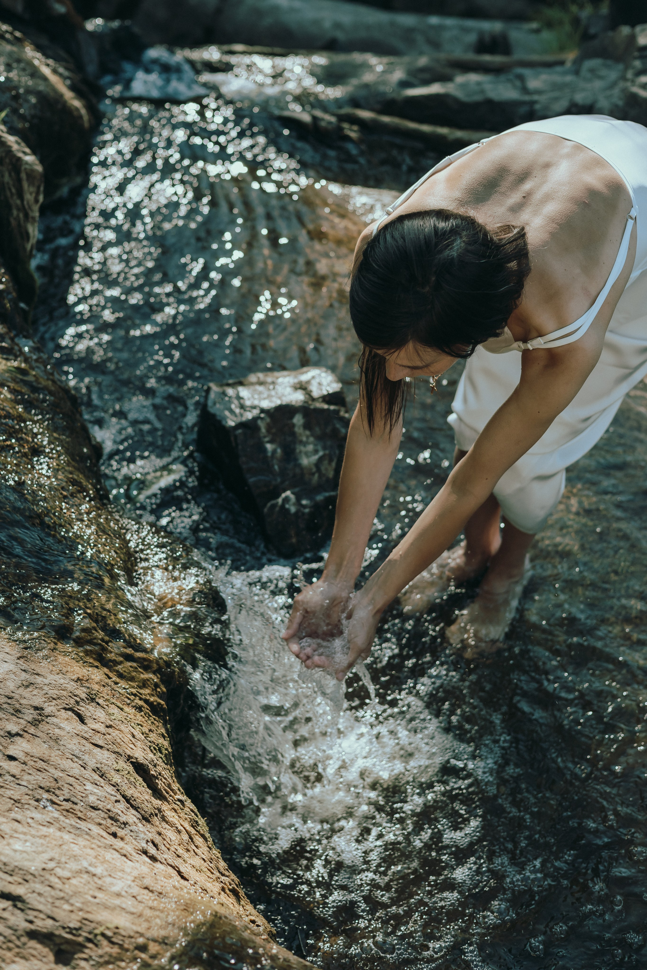 Водопад. Семейный и Свадебный фотограф в Екатеринбурге Кармановская Мария