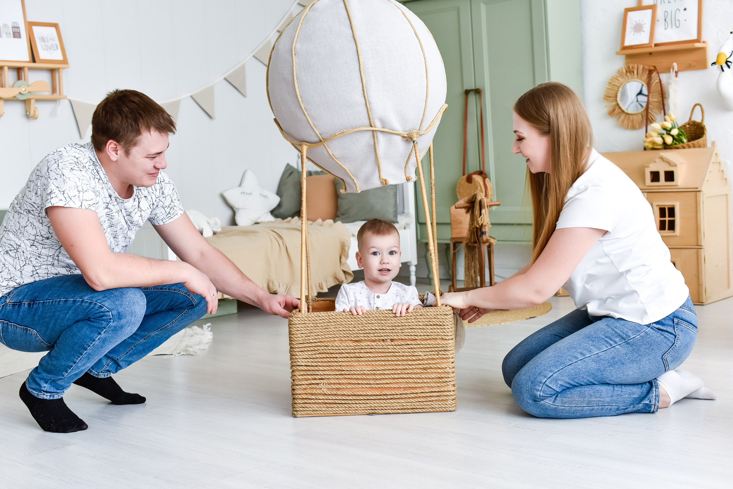 Семья Анечки, Сергея и Вовочки