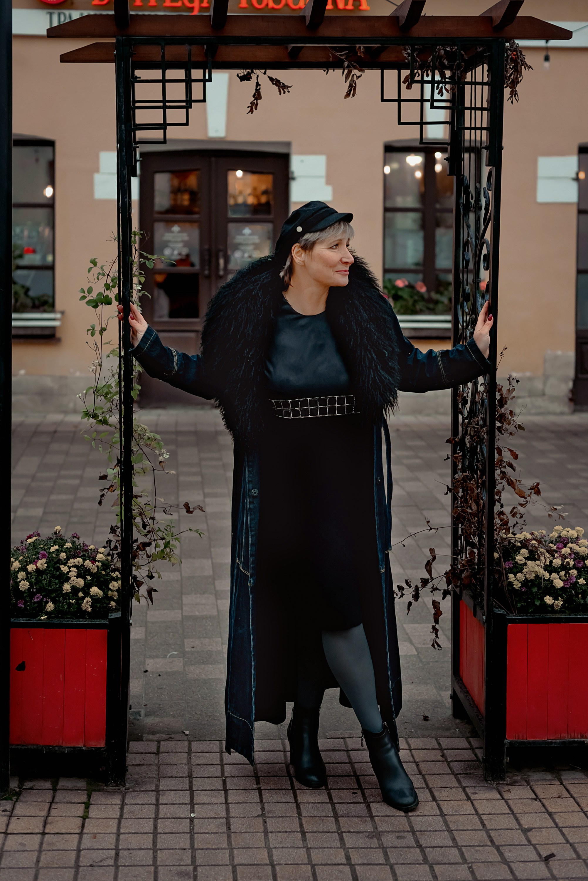 Вишневая осень. Фотограф Тула творческие фотосессии недорого Ольга Ромашина