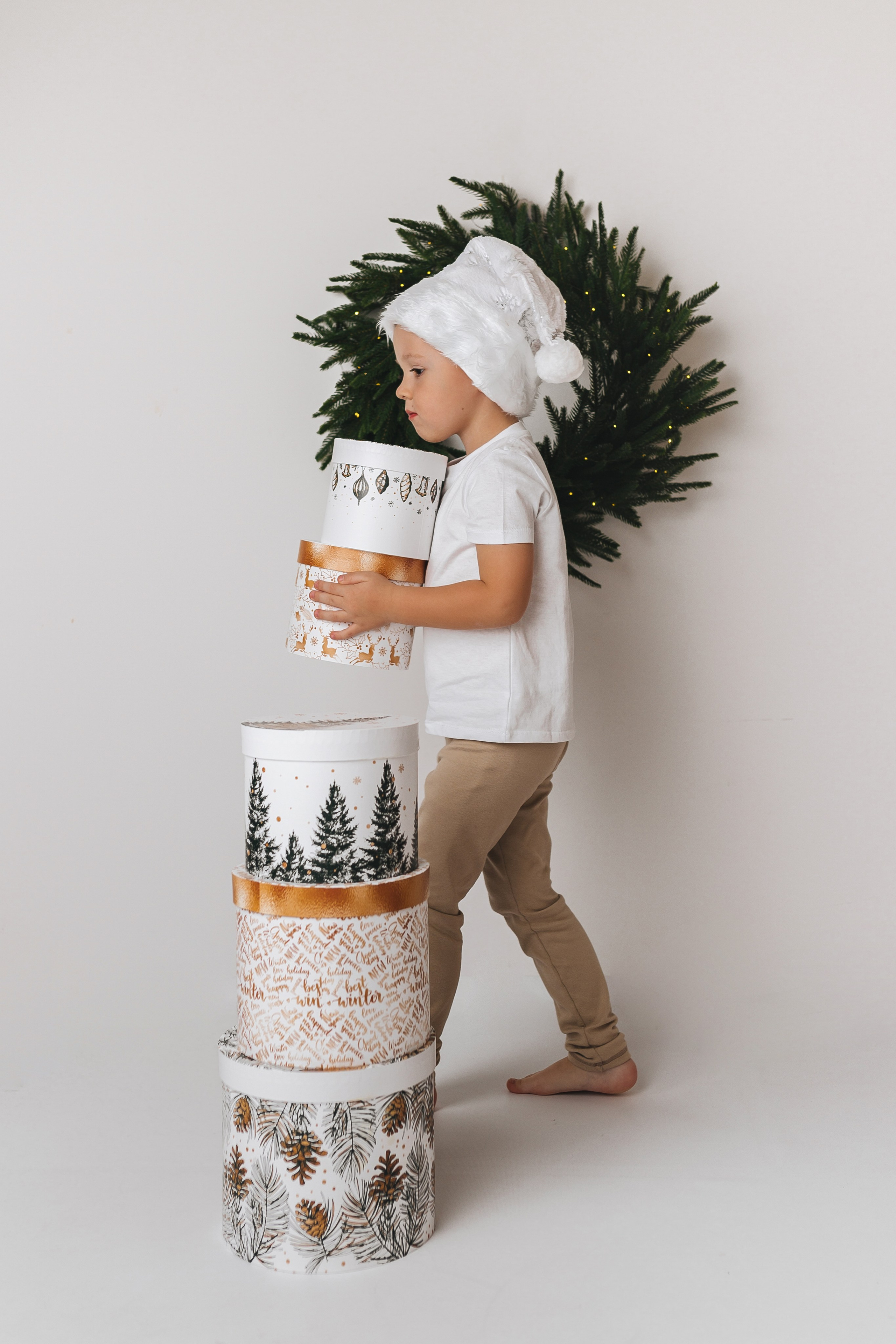 Новогодняя фотосессия. Фотограф новорожденных Серпухов, Протвино, Москва I Марина Бурмистрова