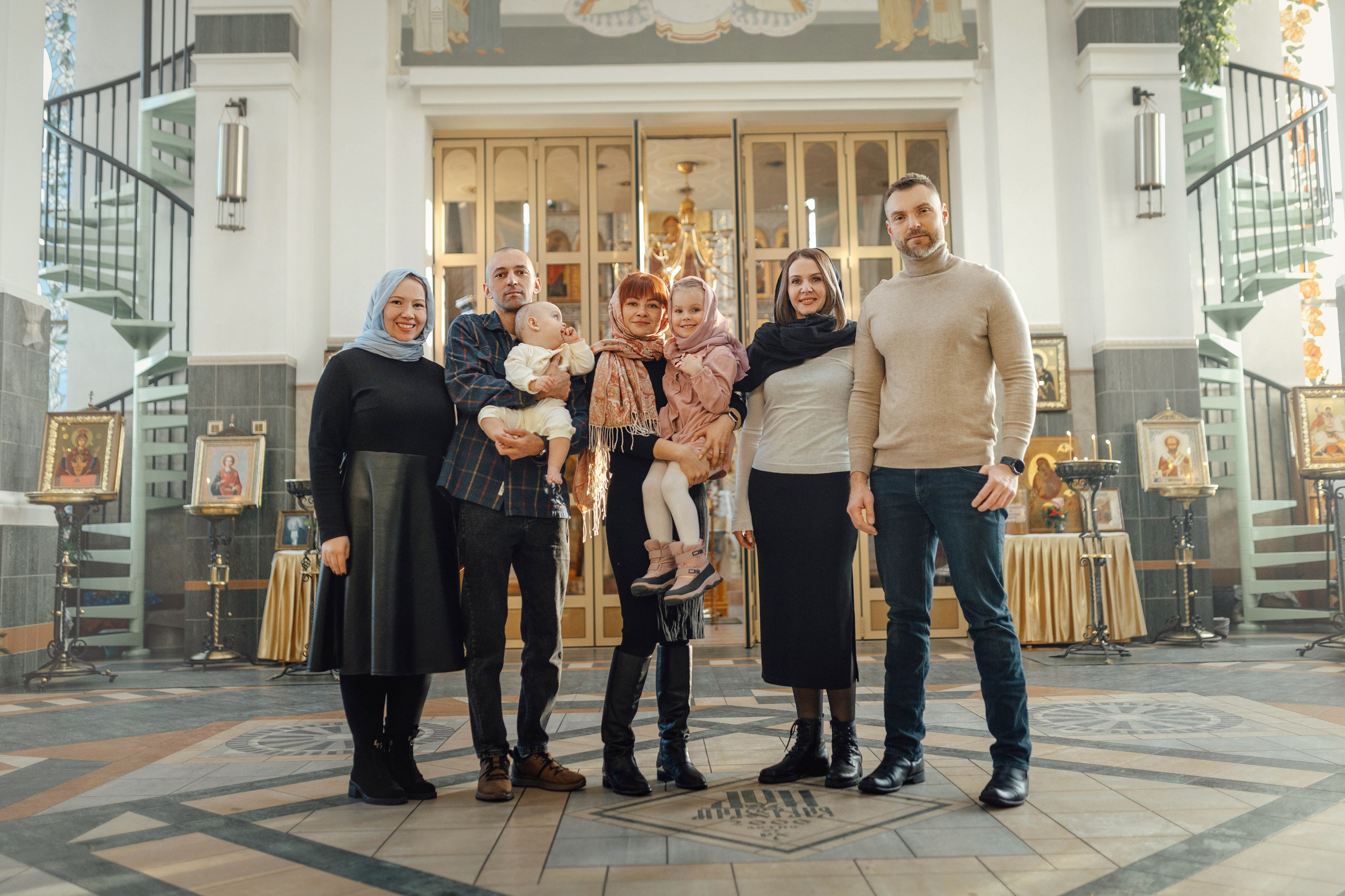 Крещение Александра, храм Иова Многострадального (Дом Милосердия), Минск, январь 2026