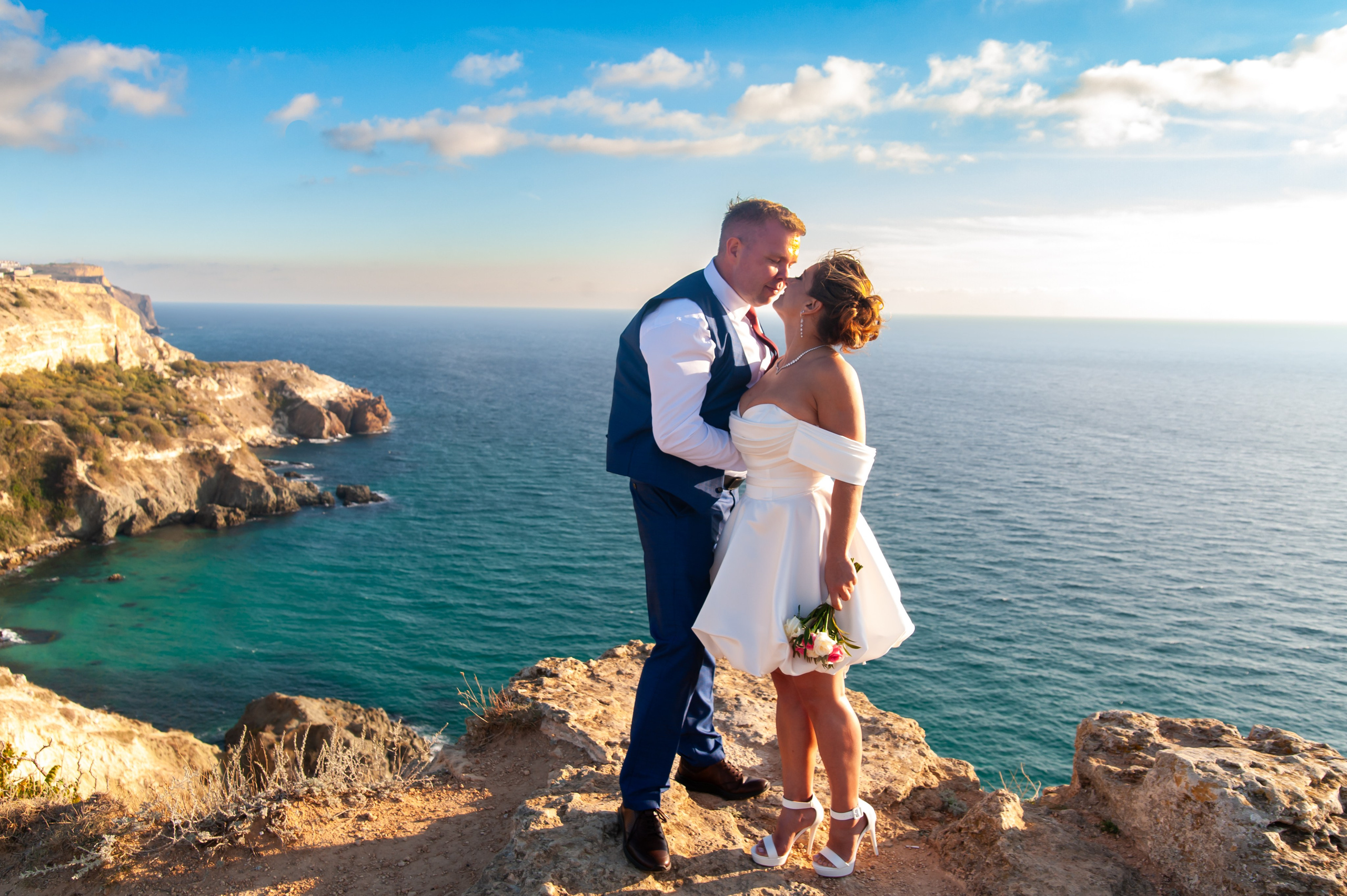 Александр и Людмила.Новый Херсонес.Мыс Фиолент.Севастополь. Свадебный и семейный фотограф Денис Лукьянов в Краснодаре, Краснодарском крае и Республике Крым