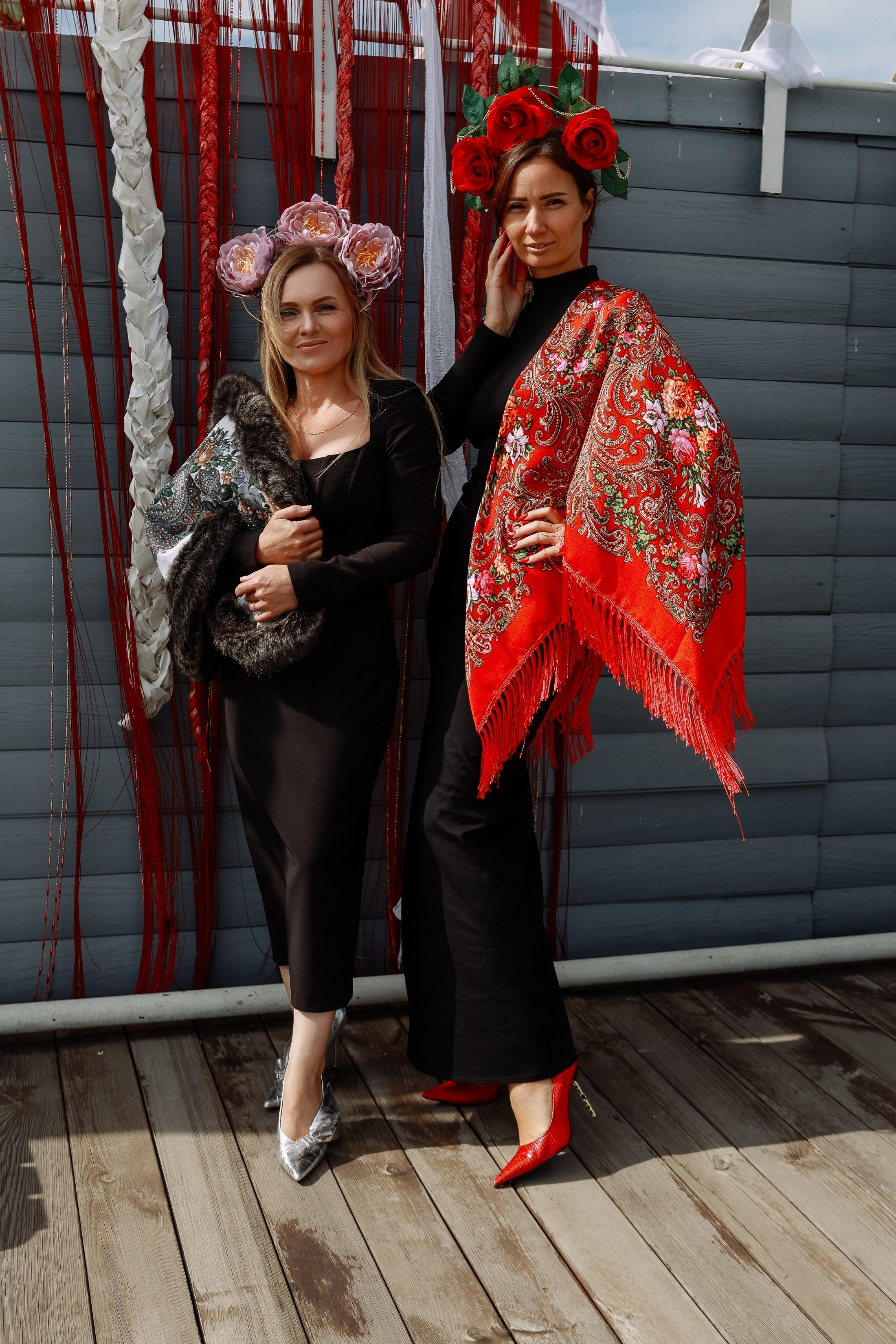 Модный показ «А-ля русс». Фотограф Юлия Мальцева