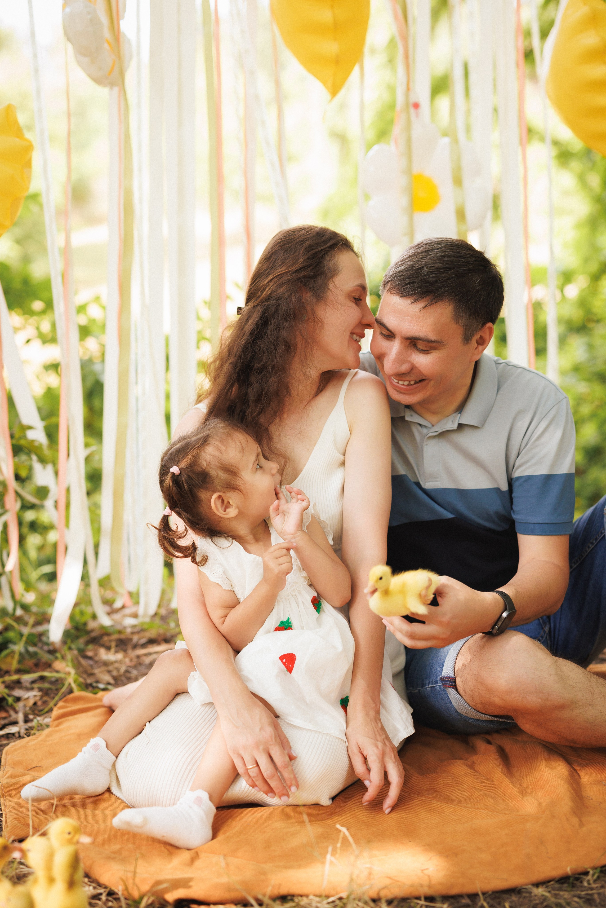 Детская, семейная фотосессия для именинников в парке, город Краснодар. Семейный и детский фотограф в Краснодаре Анна Трашкова