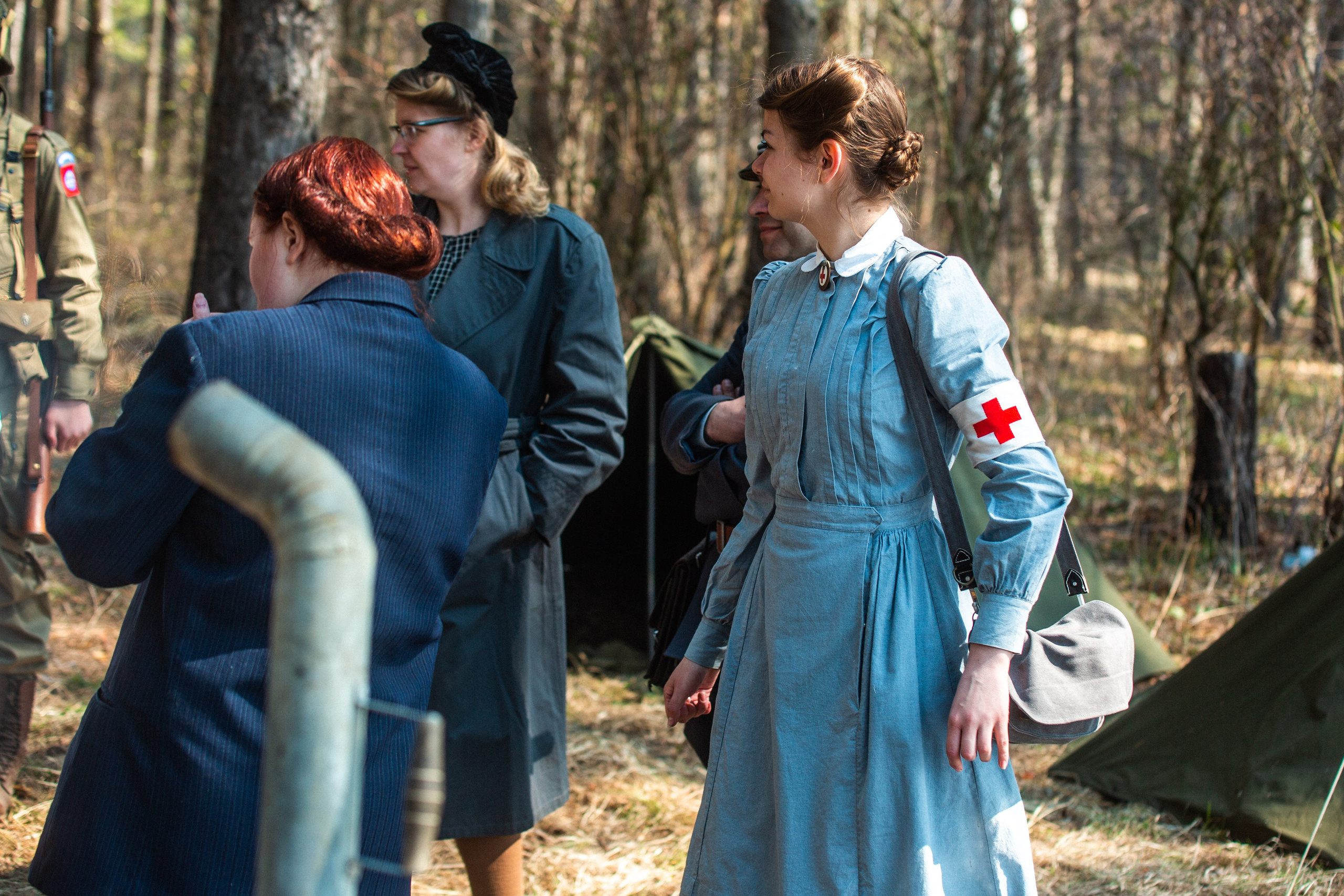 РЕКОНСТРУКЦИЯ БОЯ — ВОВ — БИТВА ЗА ГОРОД. Профессиональный фотограф в Мценске и Орловской области