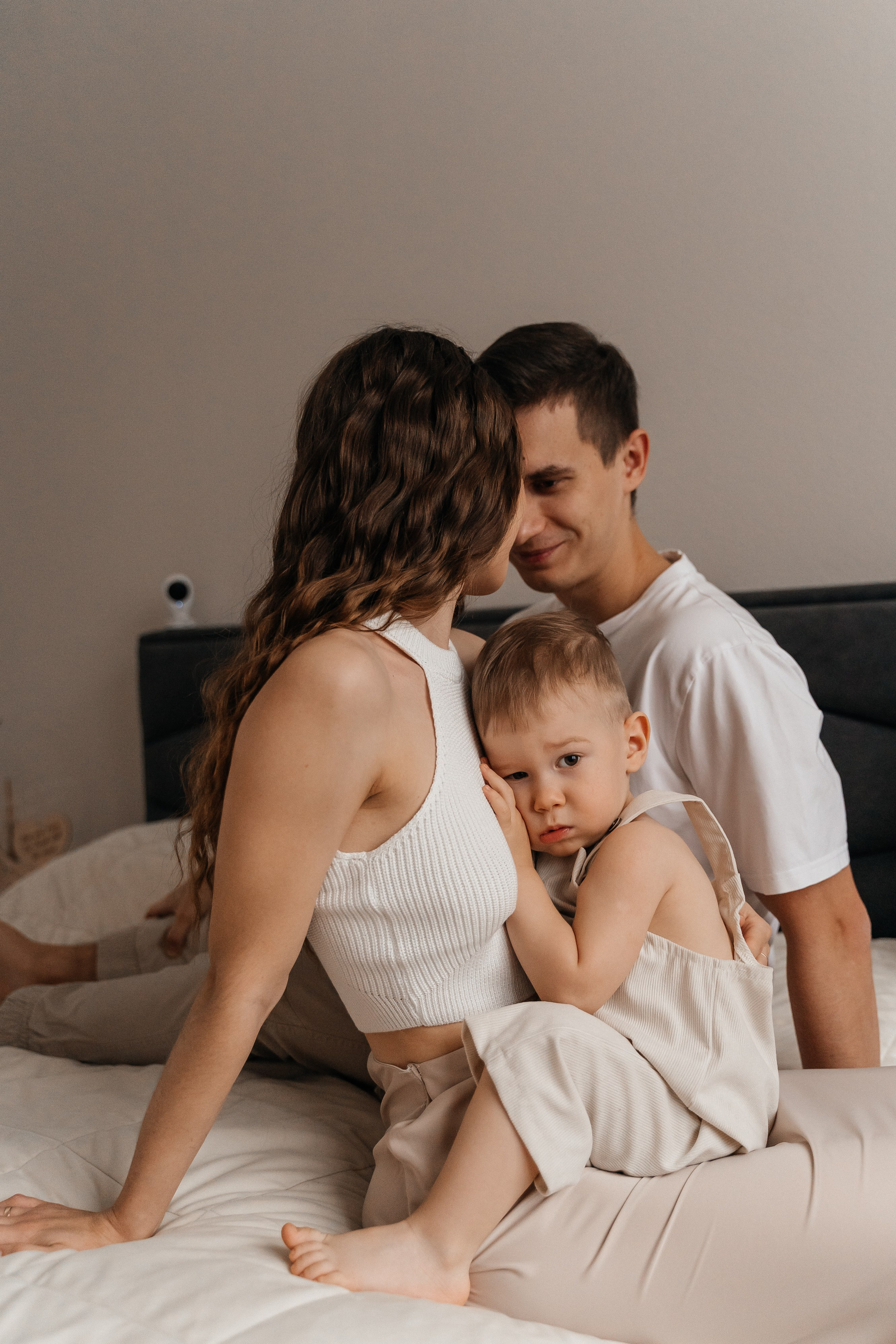 Вадим, Юля и Мирон. Волик Мария