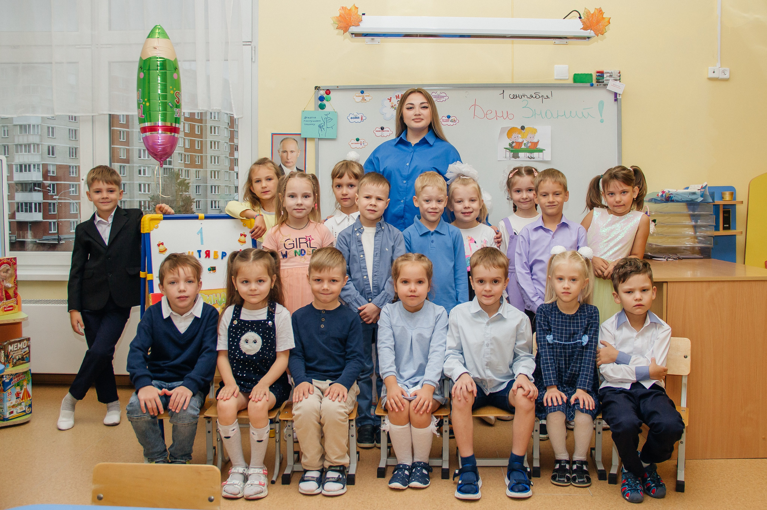 Садик 1 сентября, последний год. Фотограф в Екатеринбурге Катерина Березина