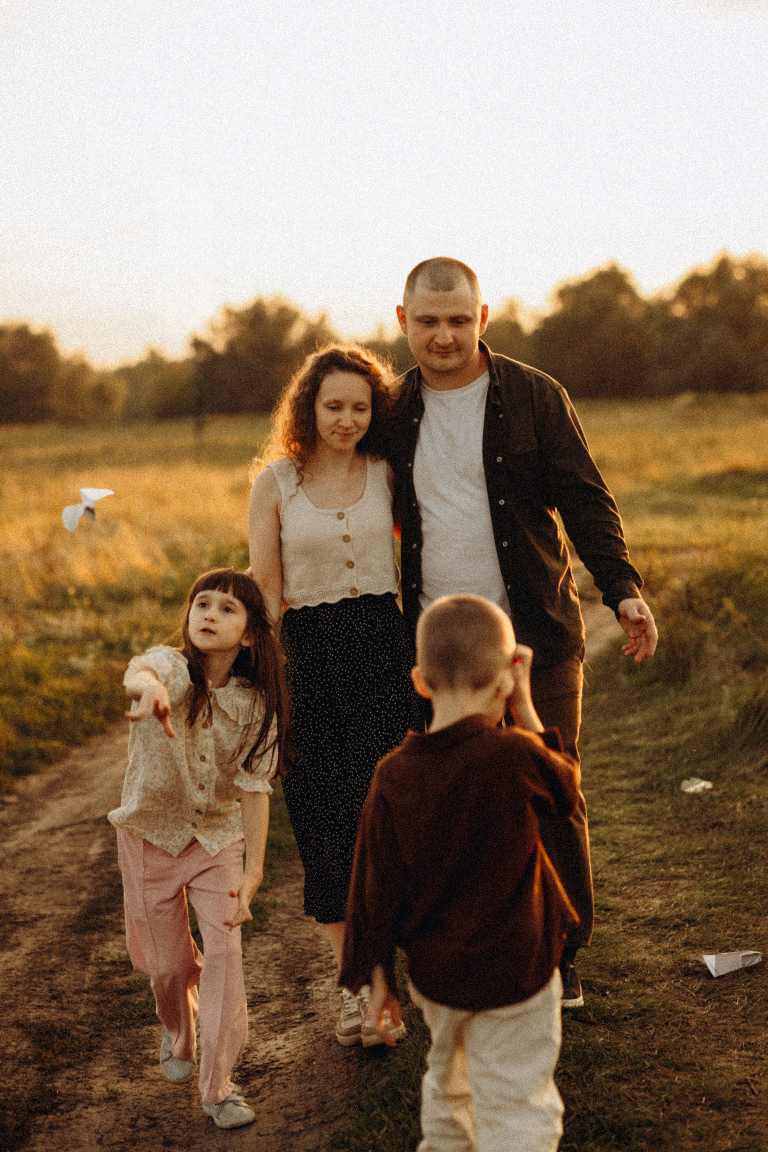 В лучах заката. Lifestyle семейный и детский фотограф в Омске Иванова Екатерина
