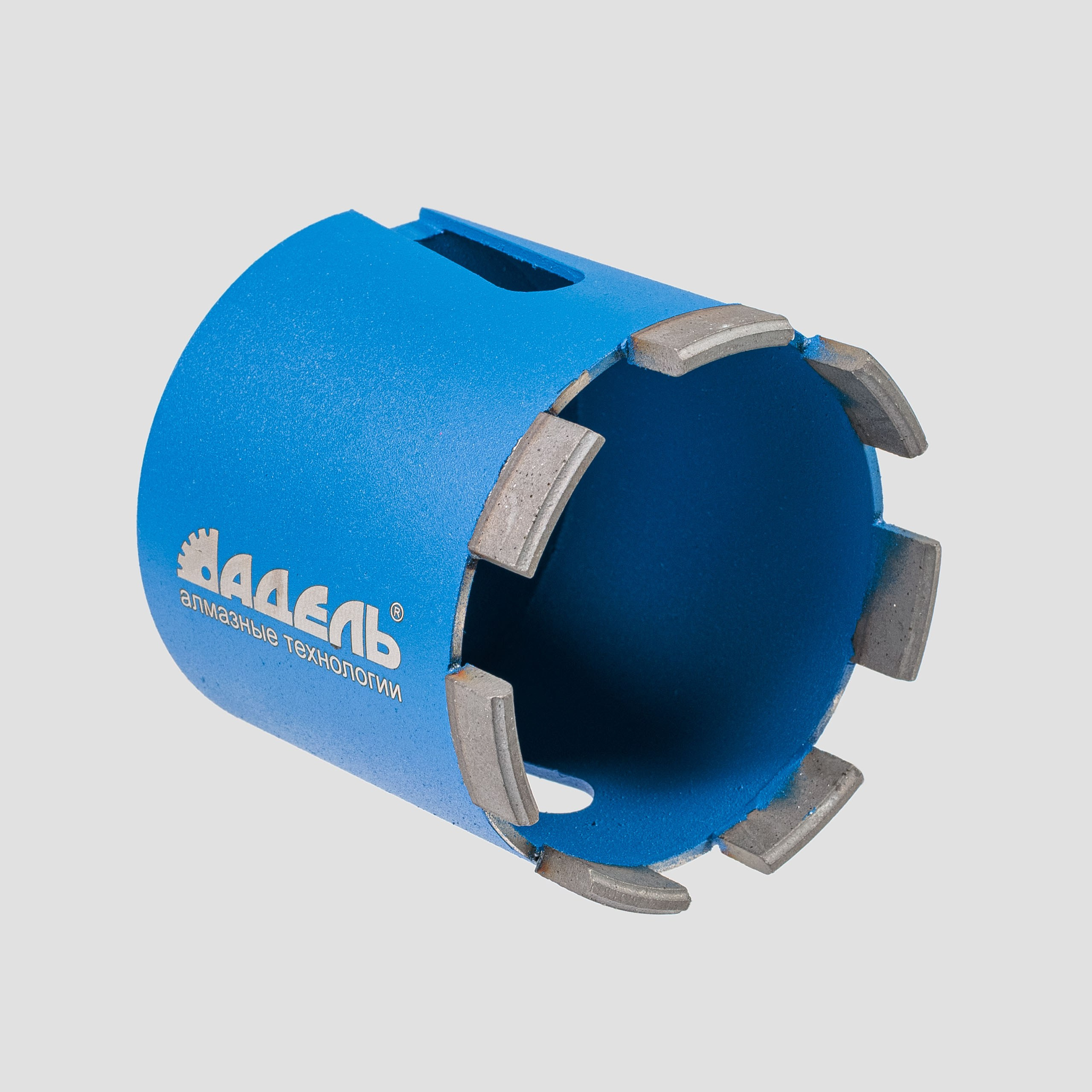 Предметные фотографии шаблонов и коронок для сверления стен