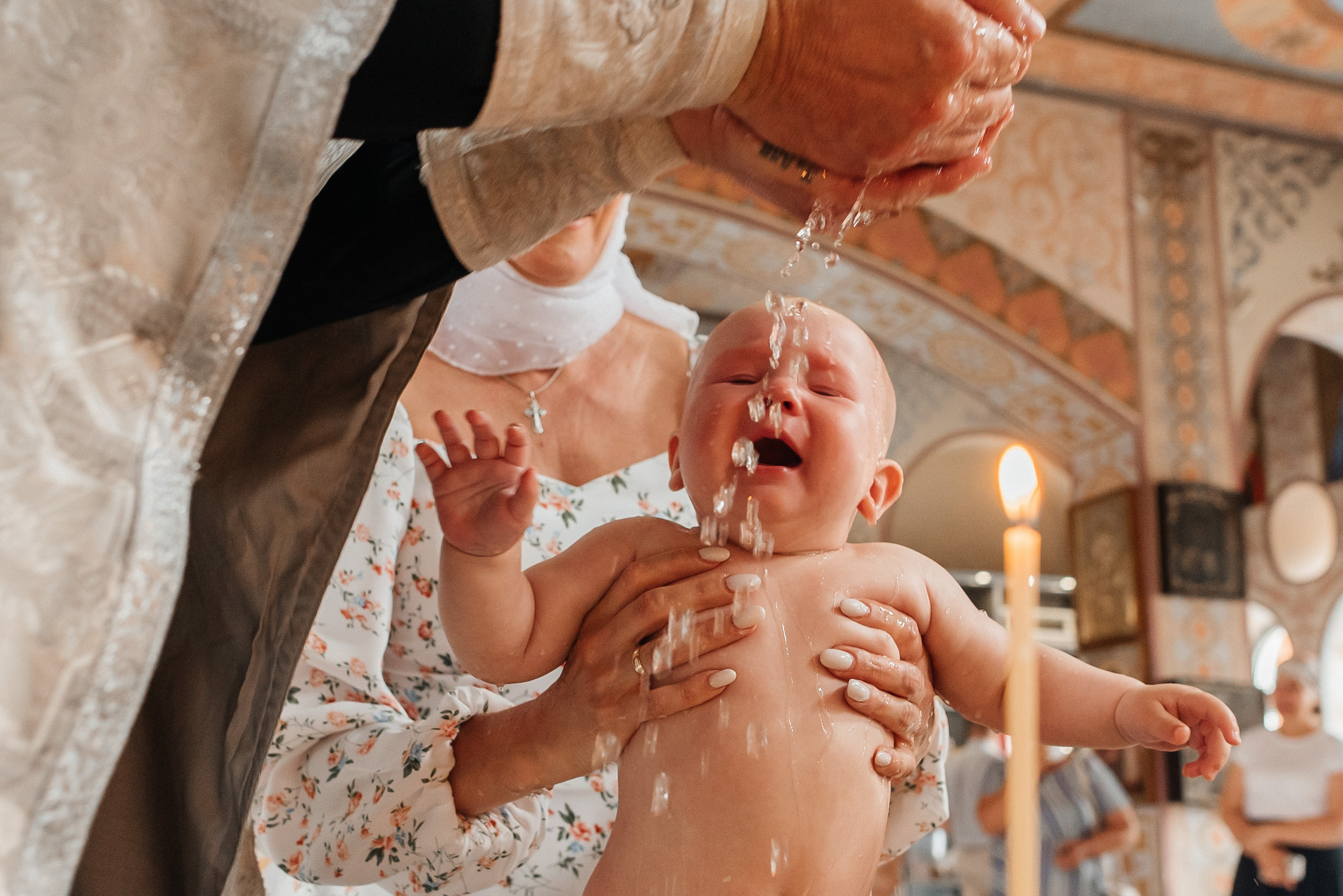 Крещение Марии. Детский и семейный фотограф выпускной альбом Приморско-Ахтарск