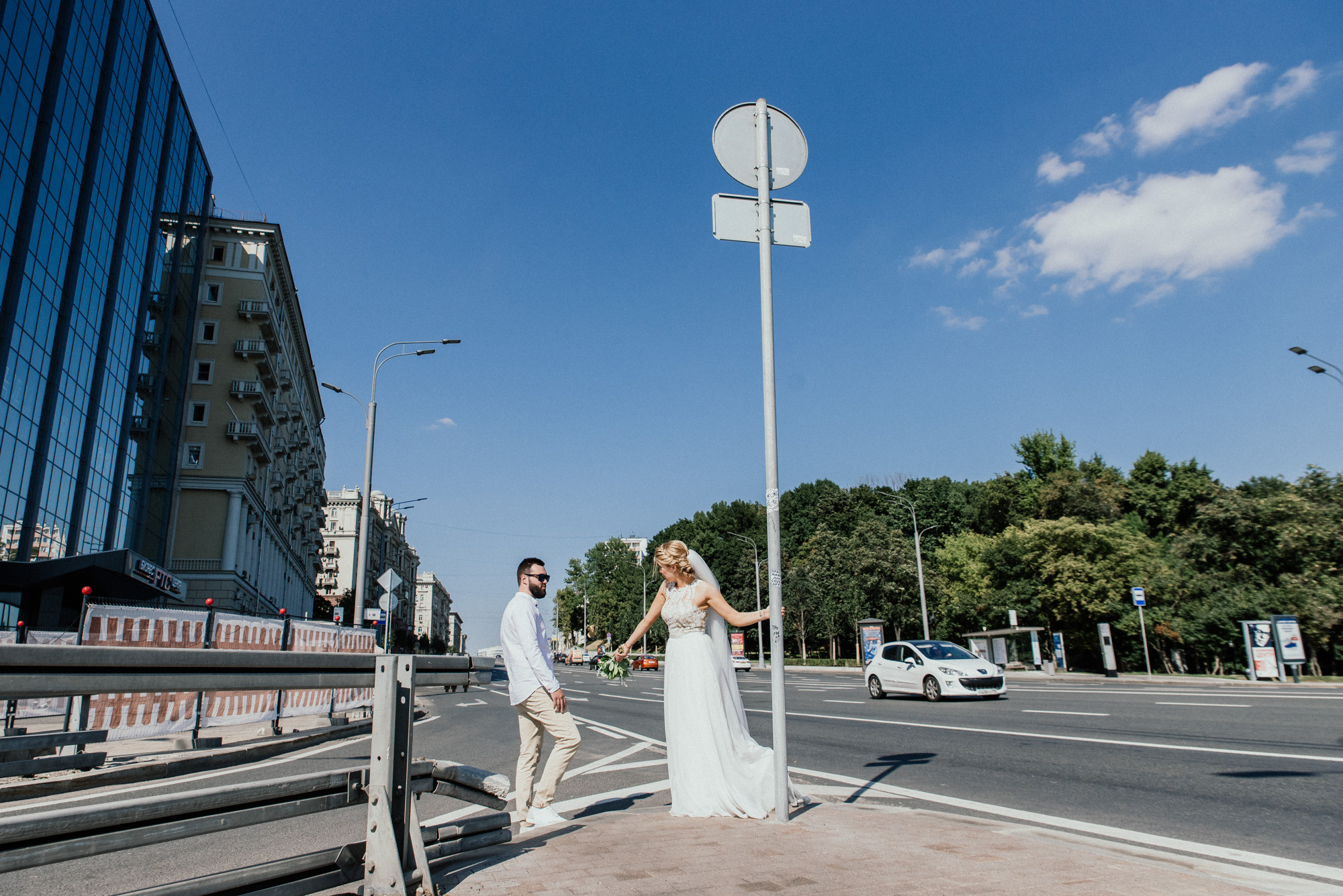 Денис и Полина. Свадебный фотограф в Москве и Подмосковье Виктор Одинцов