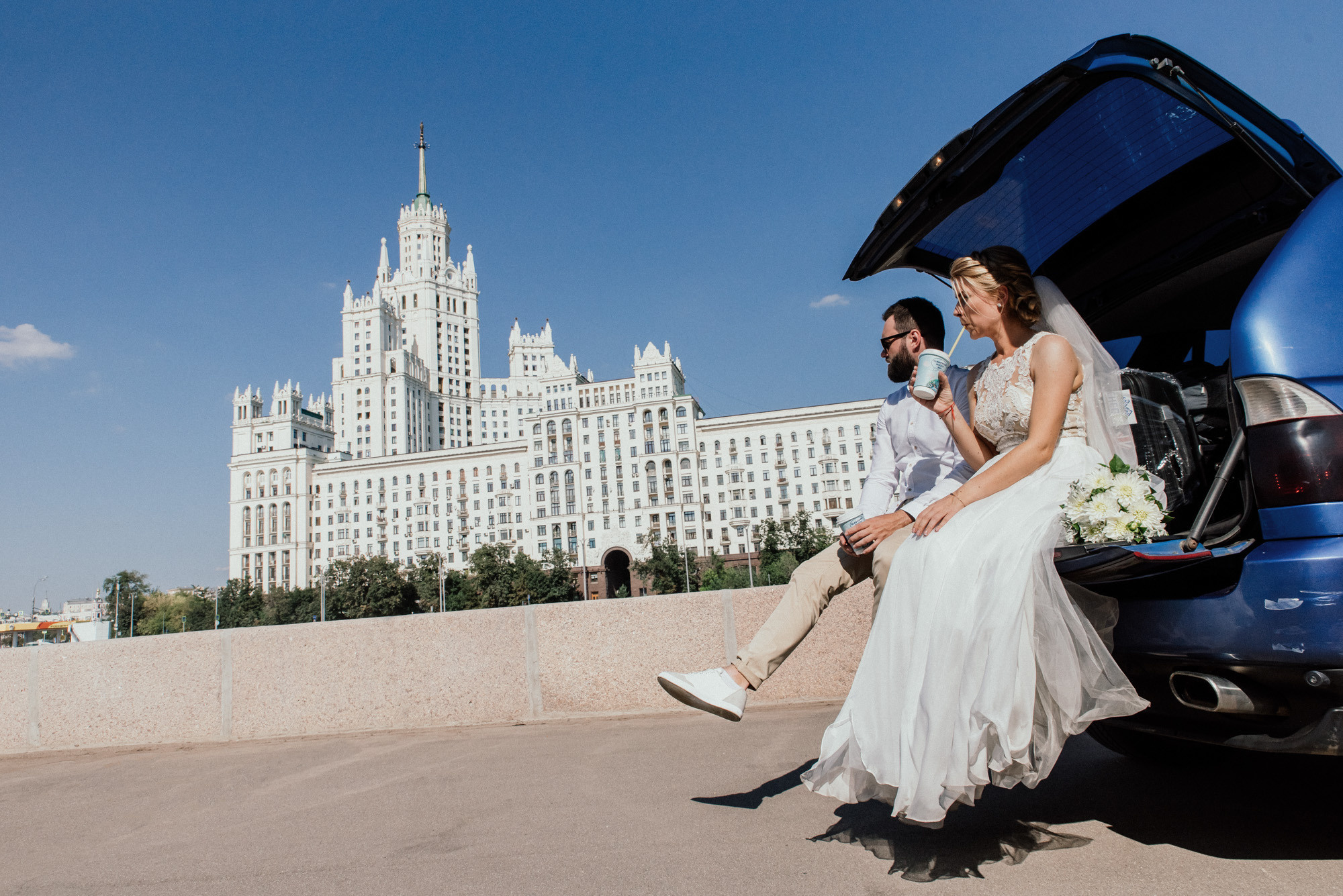 Денис и Полина. Свадебный фотограф в Москве и Подмосковье Виктор Одинцов