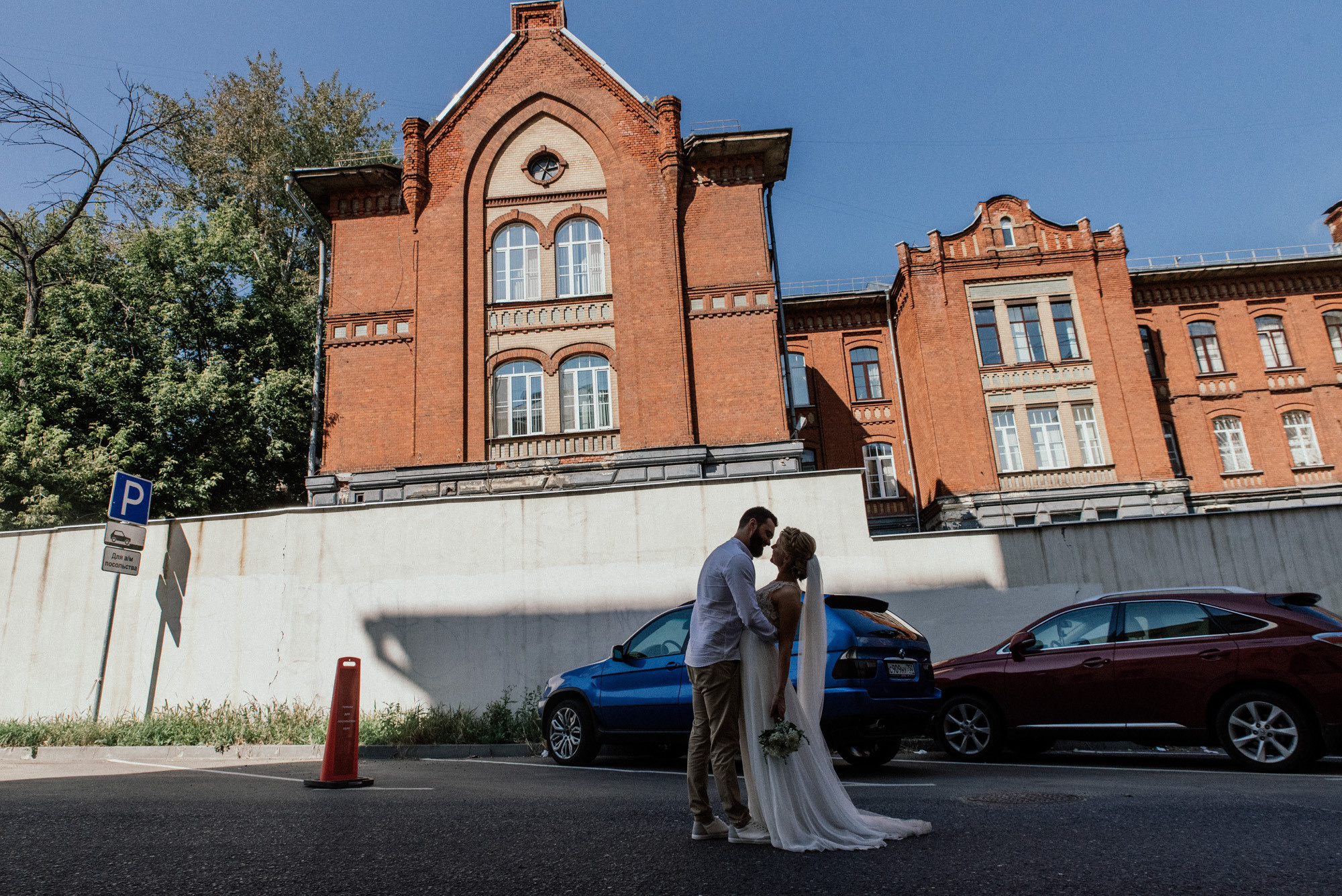 Денис и Полина. Свадебный фотограф в Москве и Подмосковье Виктор Одинцов