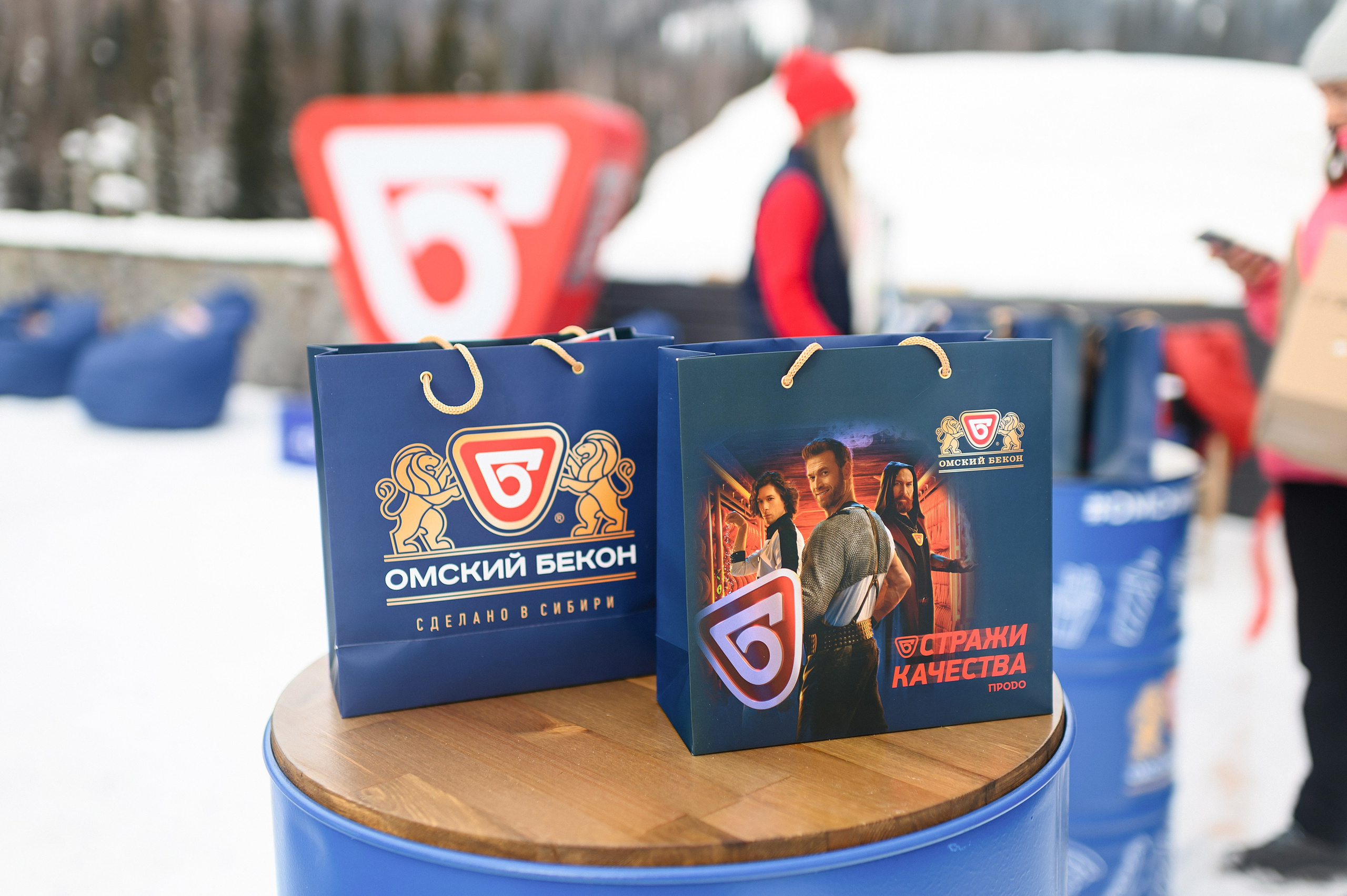 Съемка для Омского бекона