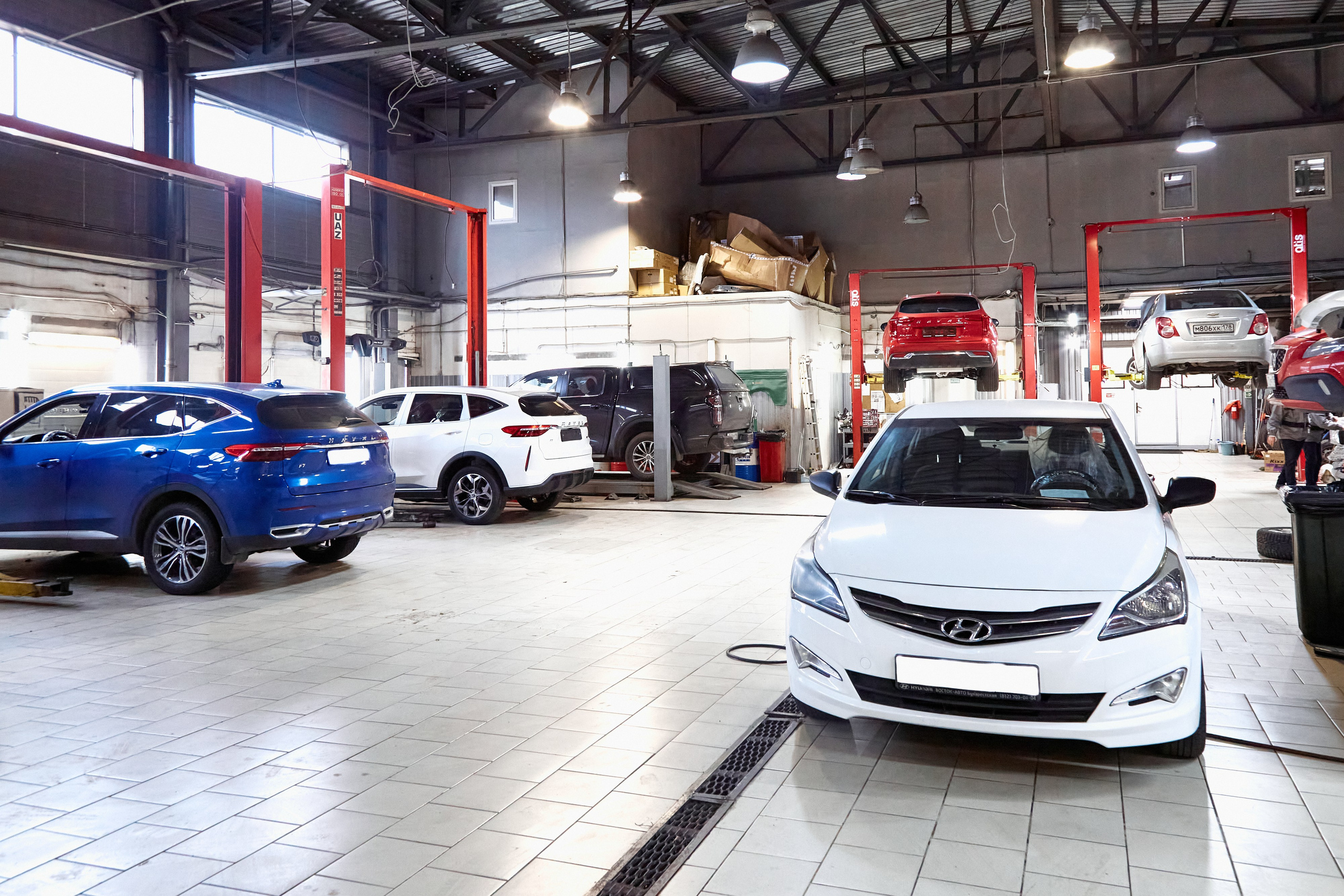 Авто-сервис Элан-Моторс. Фотограф Анастасия Леонтьева Санкт-Петербург