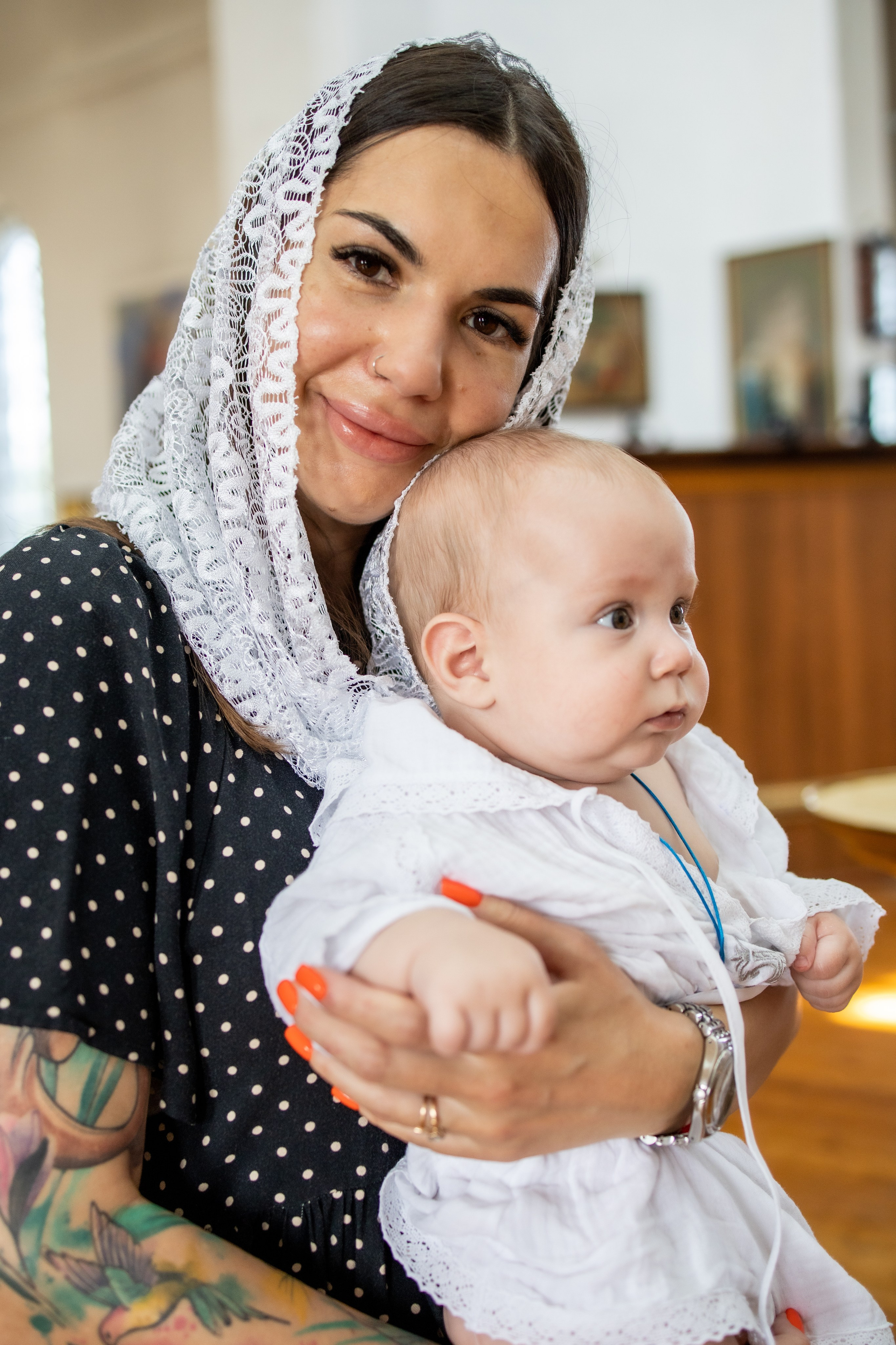 Крещение Вовочки. Фотограф Надежда Лукьянова