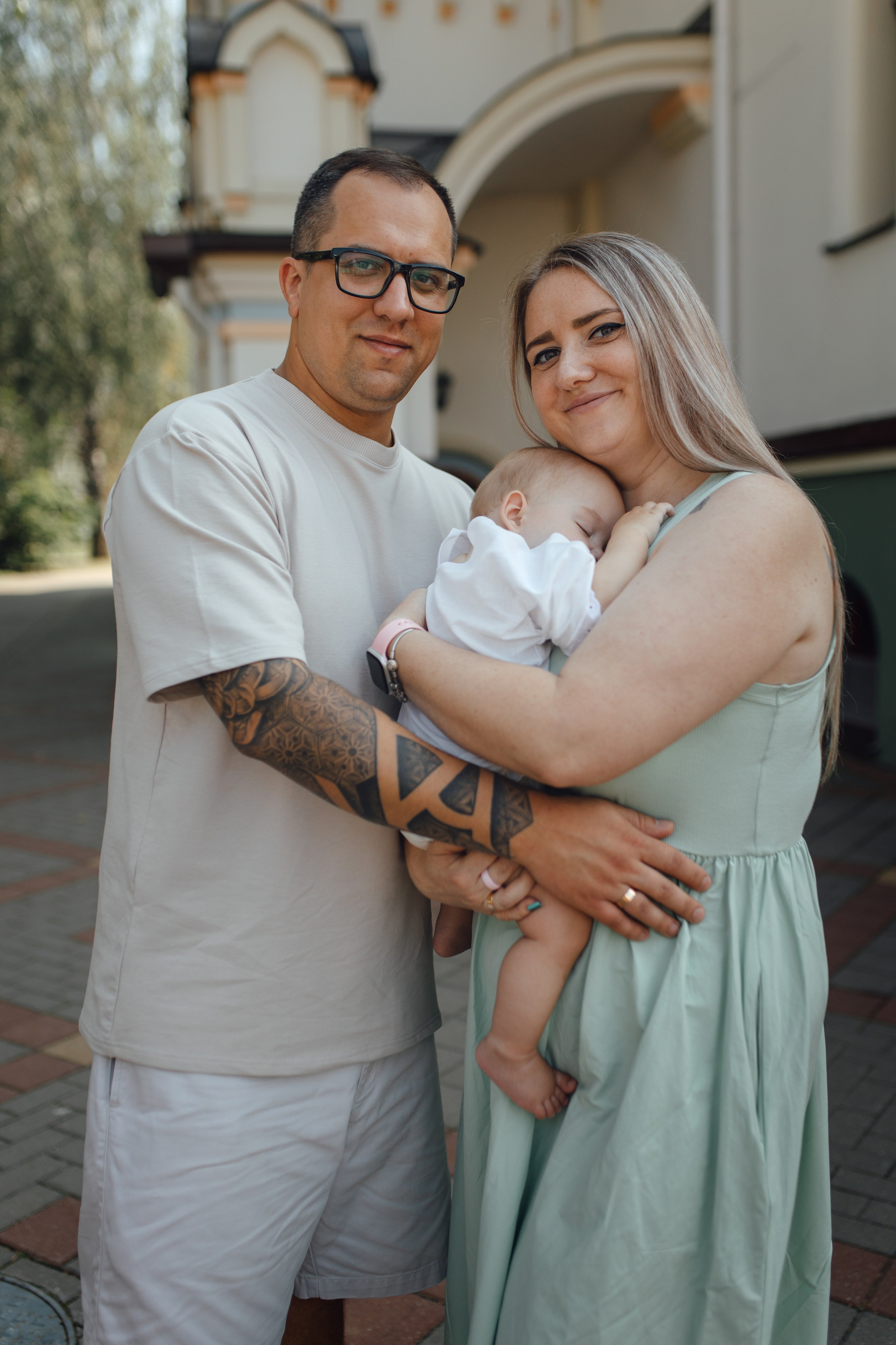 Крещение Егора (Георгия) Державный храм, св. Елисаветенского монастыря, Новинки, август 2024