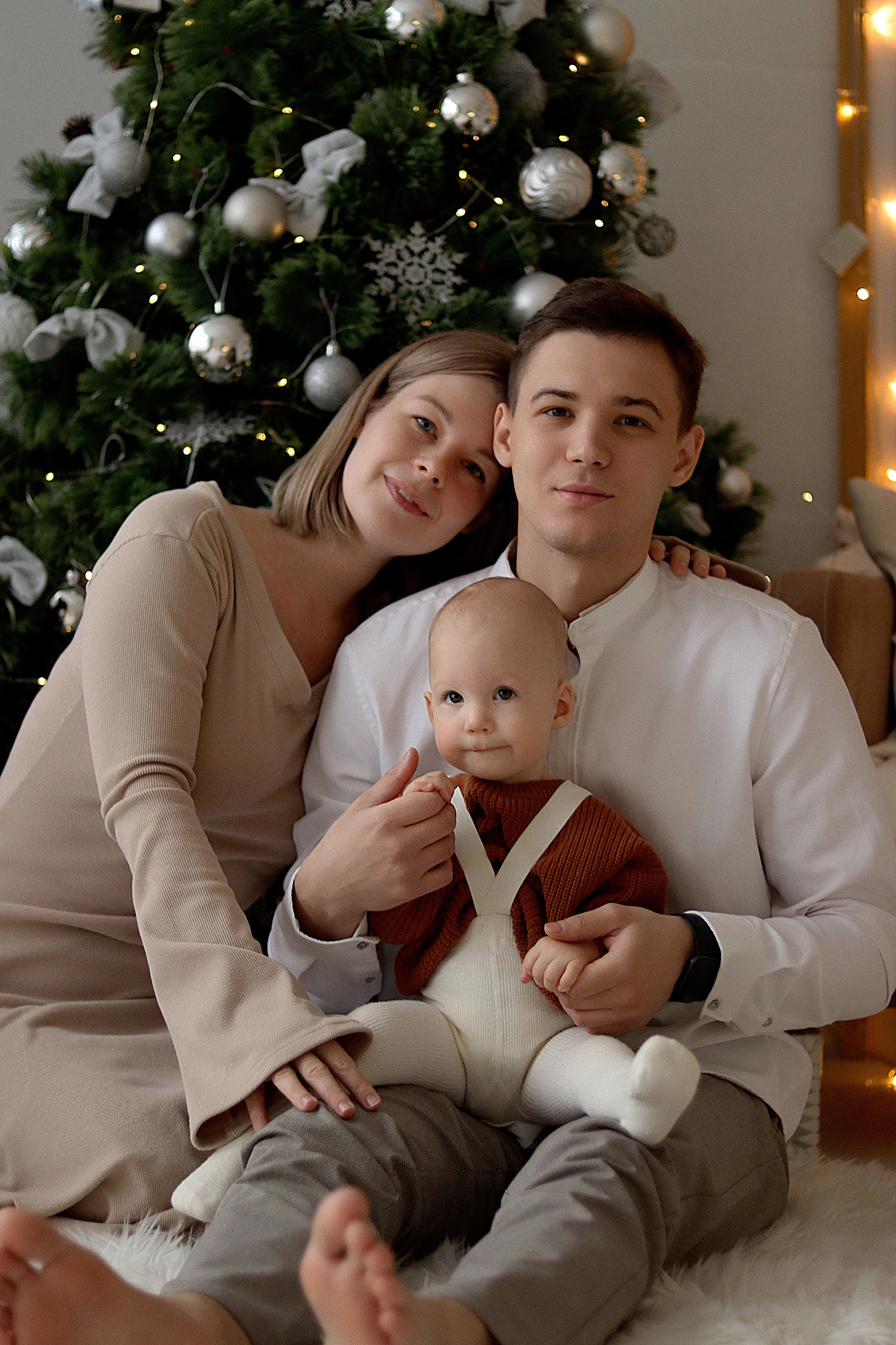 Семья Николь, Никиты и Василисы. Фотограф Самара Лена Мандарин