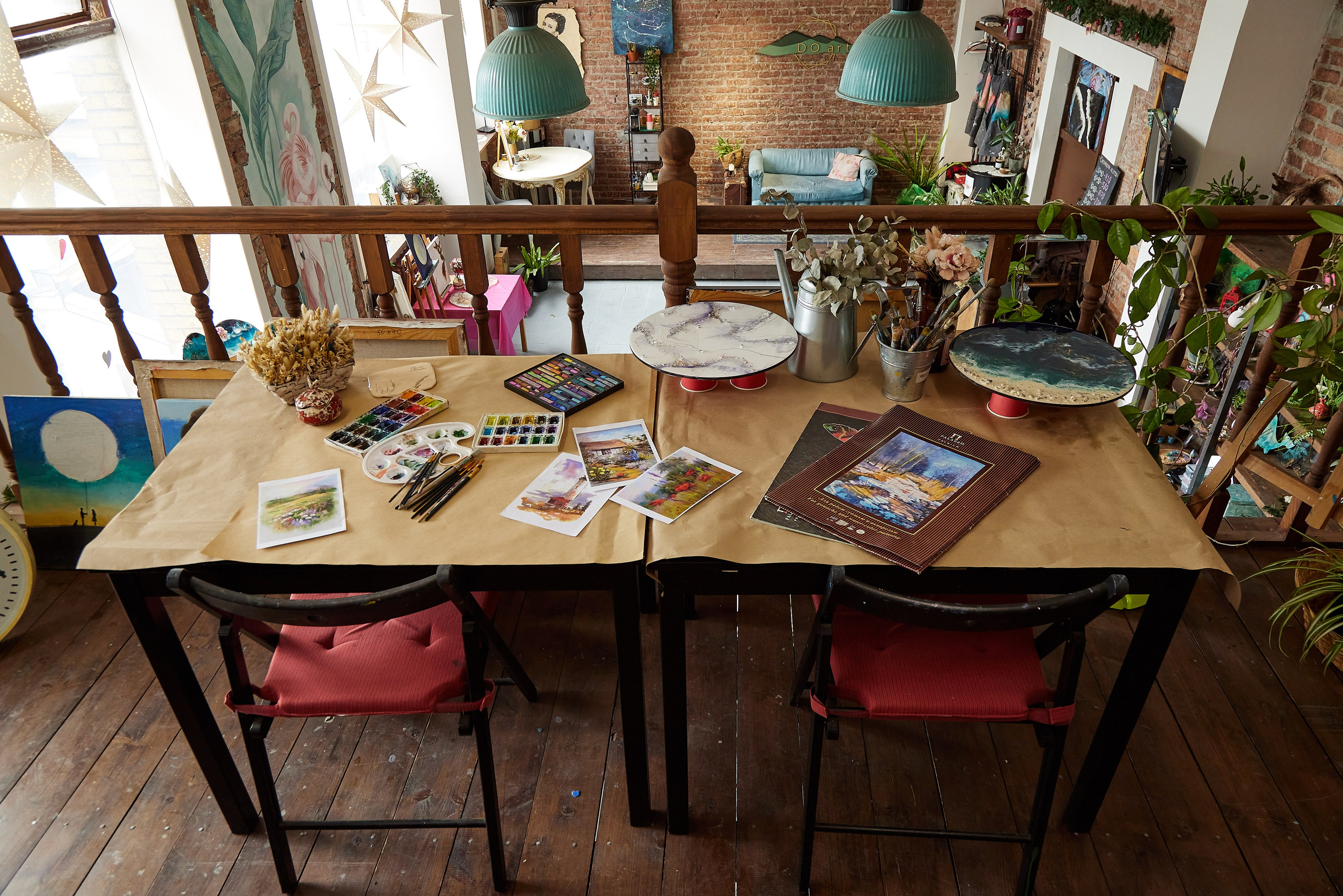 Творческая студия для взрослых Loft room. Фотограф Анастасия Леонтьева Санкт-Петербург