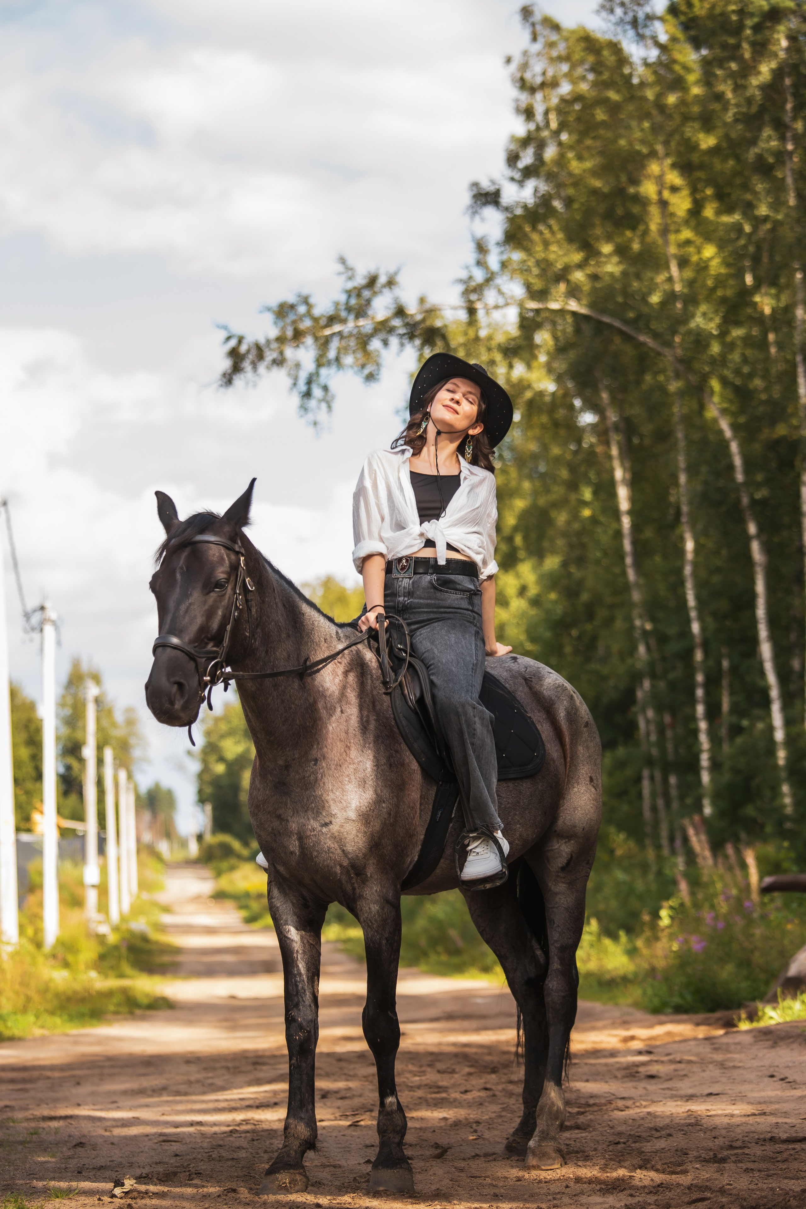 Фотопрогулки с Эгоистом. Конный фотограф в Санкт-Петербурге Анна Лебедева