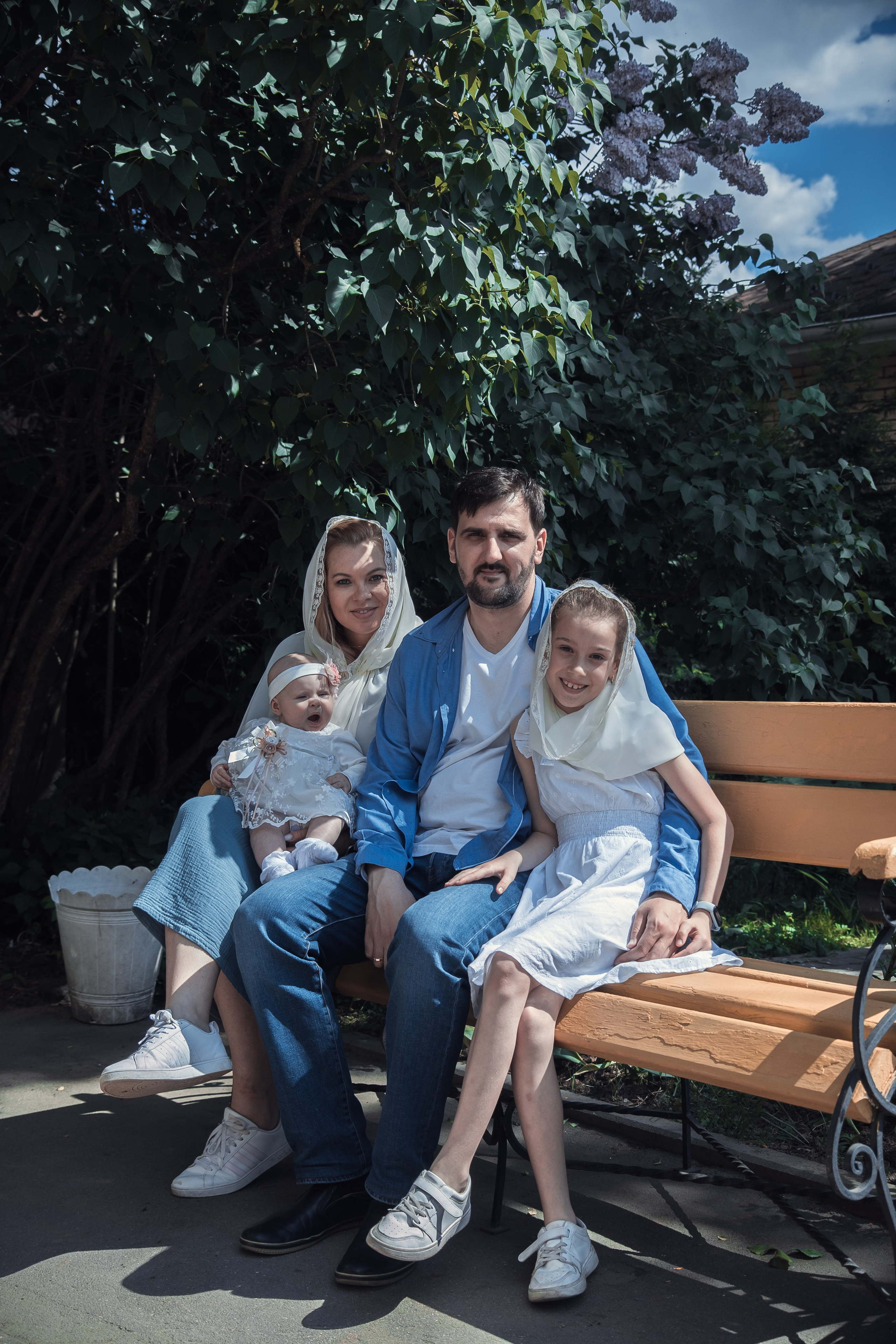 Таинство Крещения Алёны в Церкви Сретения Господня. Детский и семейный фотограф в Пушкино, Мытищи, Москва Сергеева Светлана