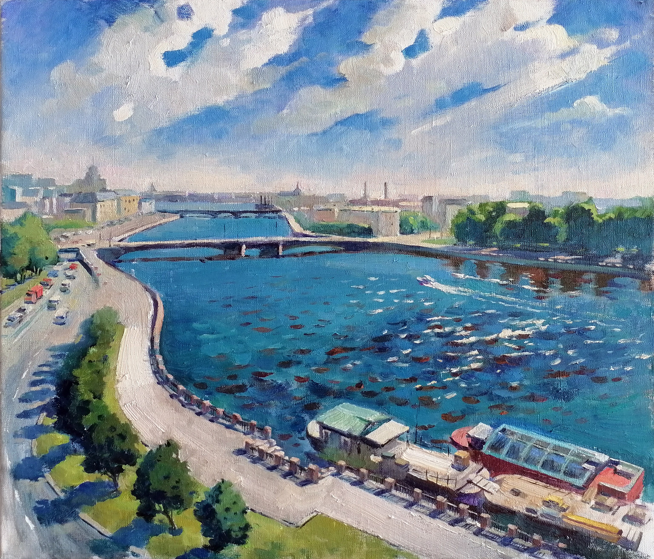 Пейзажи. Голивец Денис дальневосточный художник-творец в Санкт-Петербурге