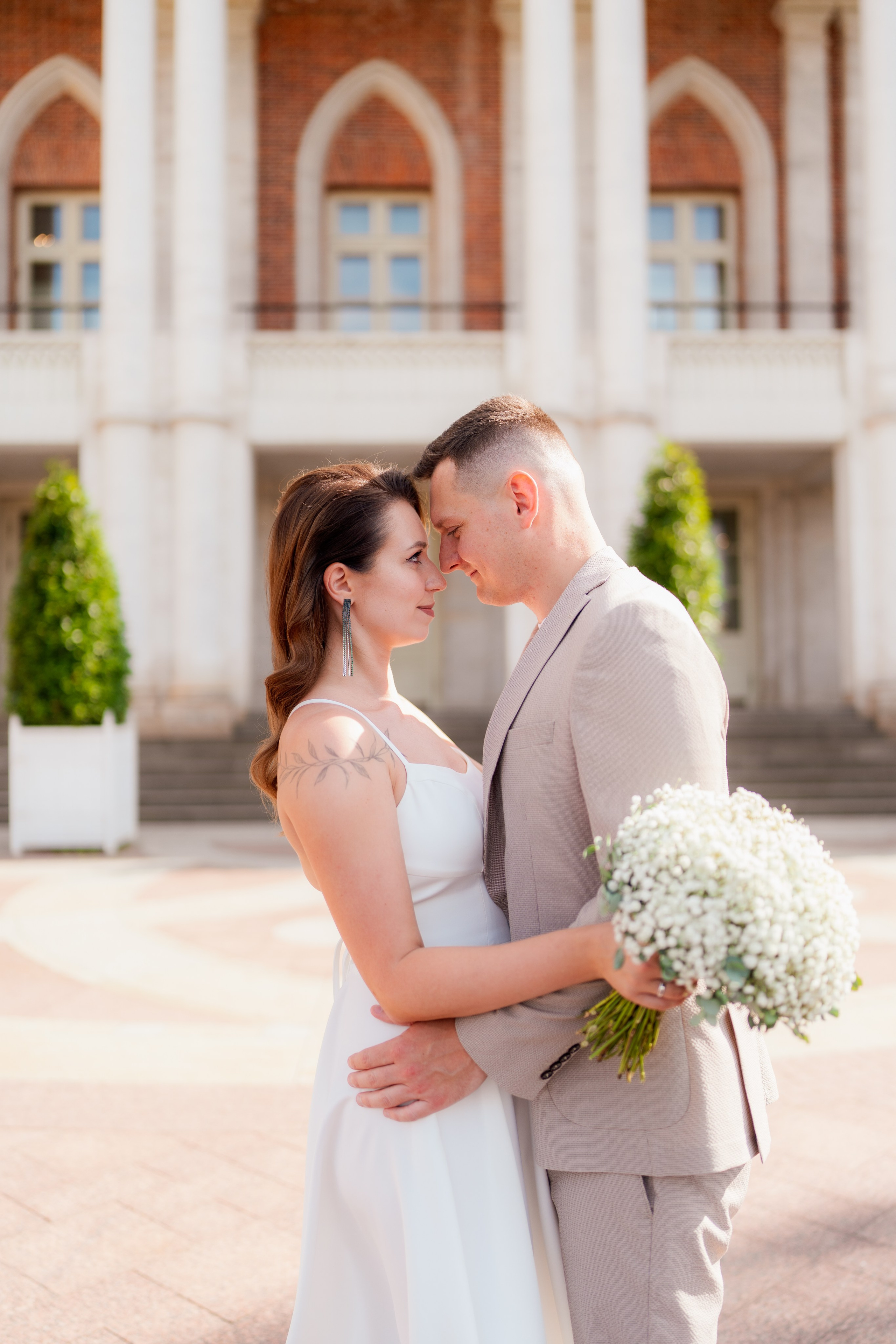 Марина и Дима. Царицыно. Свадебный фотограф Москва