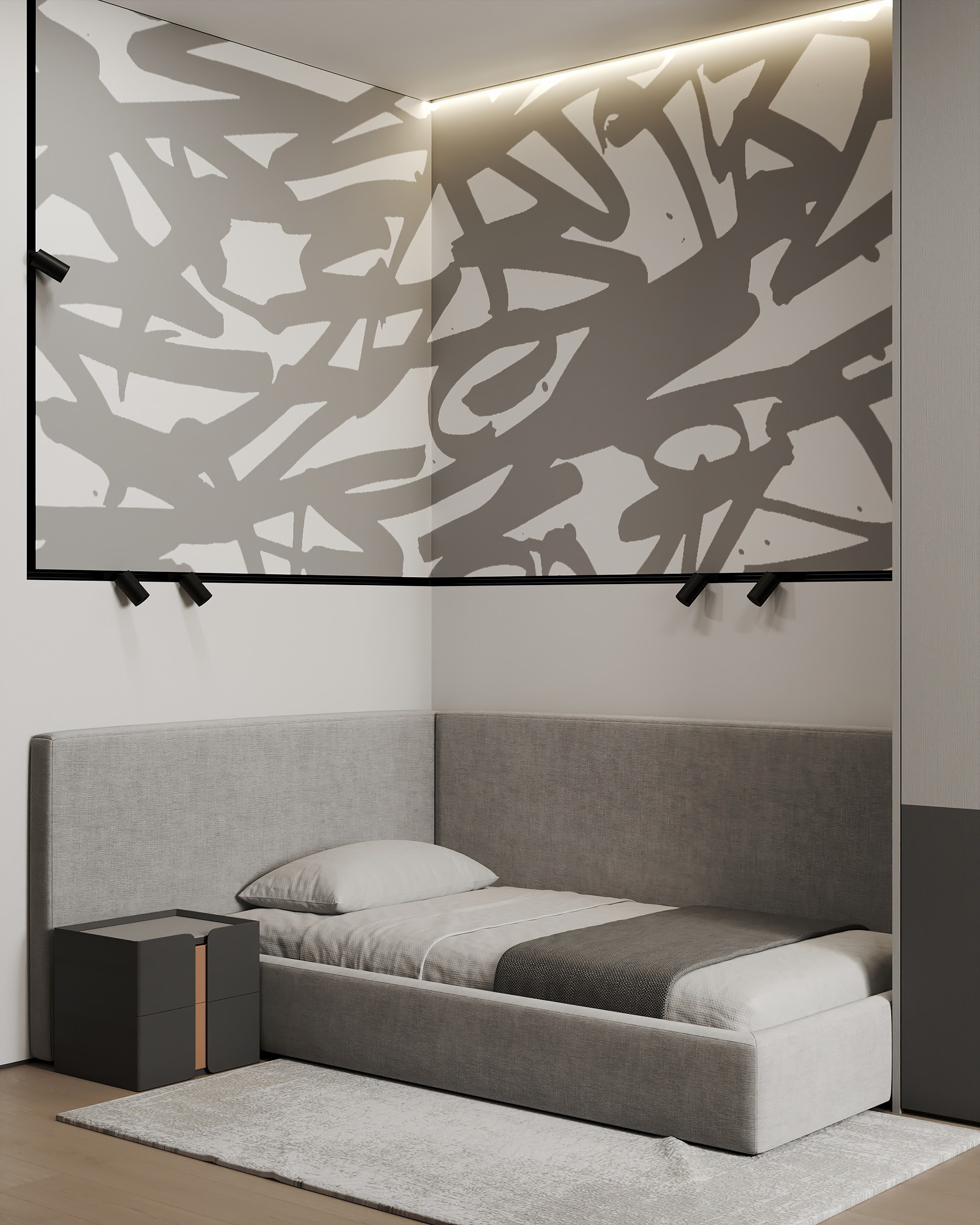 B22_Tretiakova_interiors. 3d визуализатор интерьера Анастасия Лосицкая