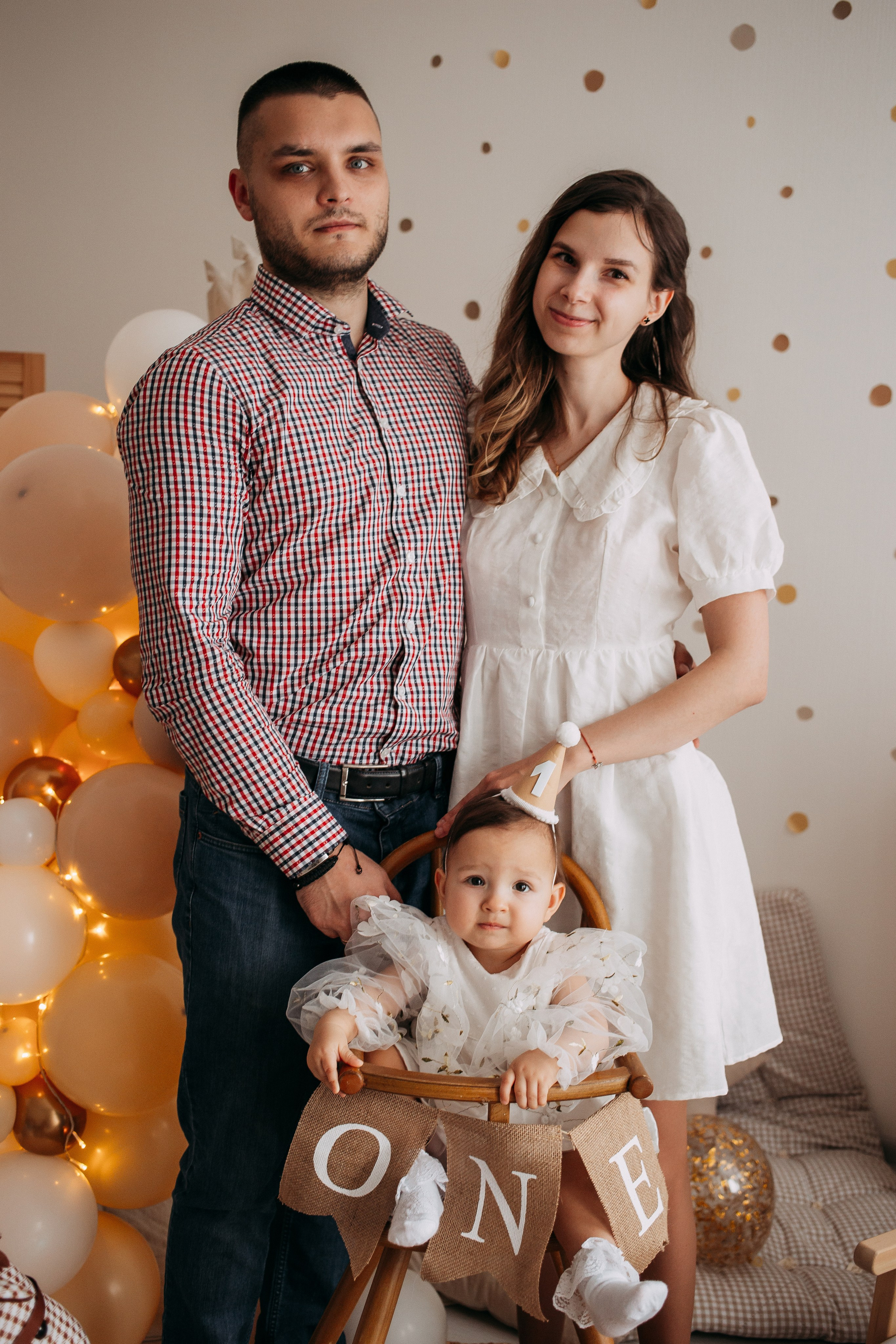 1 годик малышке. Фотограф в Санкт-Петербурге Гарипова Валерия