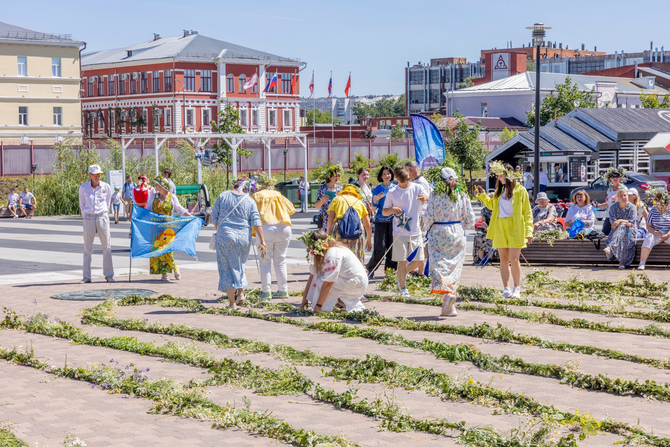 Фестиваль «Ромашковый хоровод». Северная ходьба. Фотограф в Туле Крупский АнДРей. Фотостудия «КАДР71» в Туле