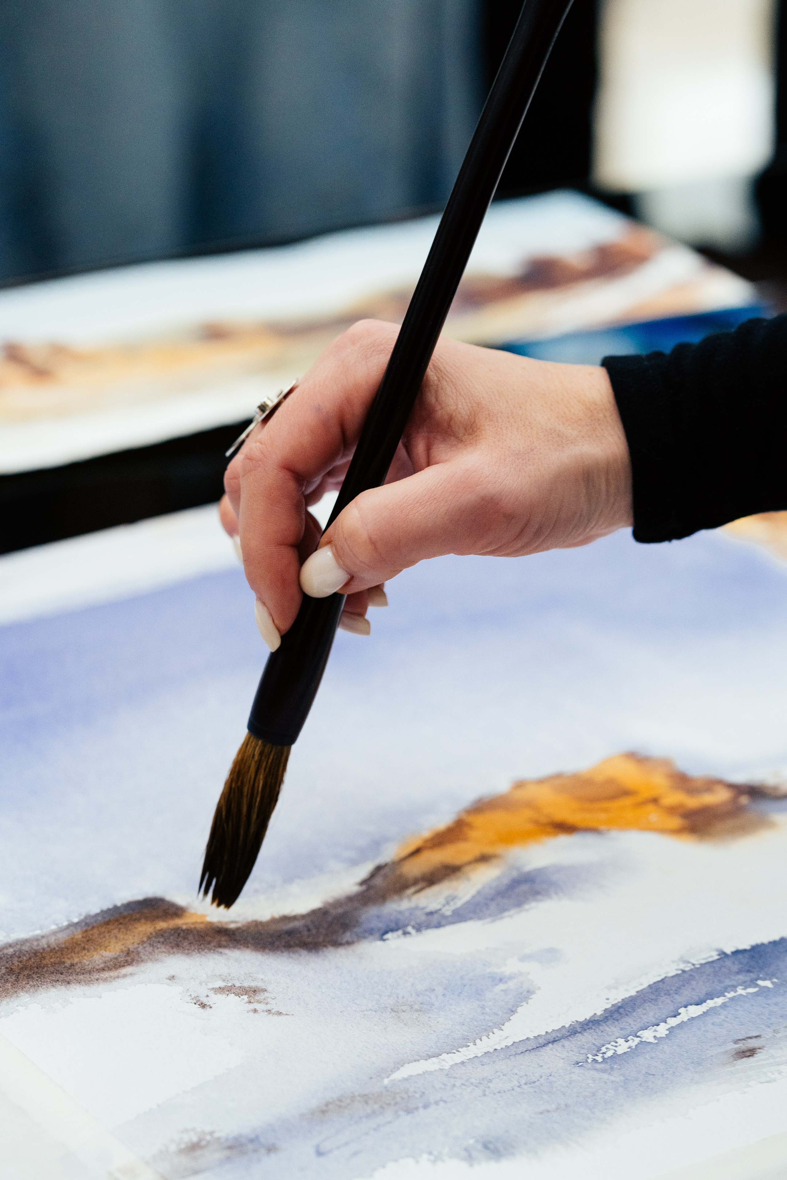 Фестиваль акварели «Течение времени». Репортажный фотограф в Астане — Диана Калтаева, портретный фотограф