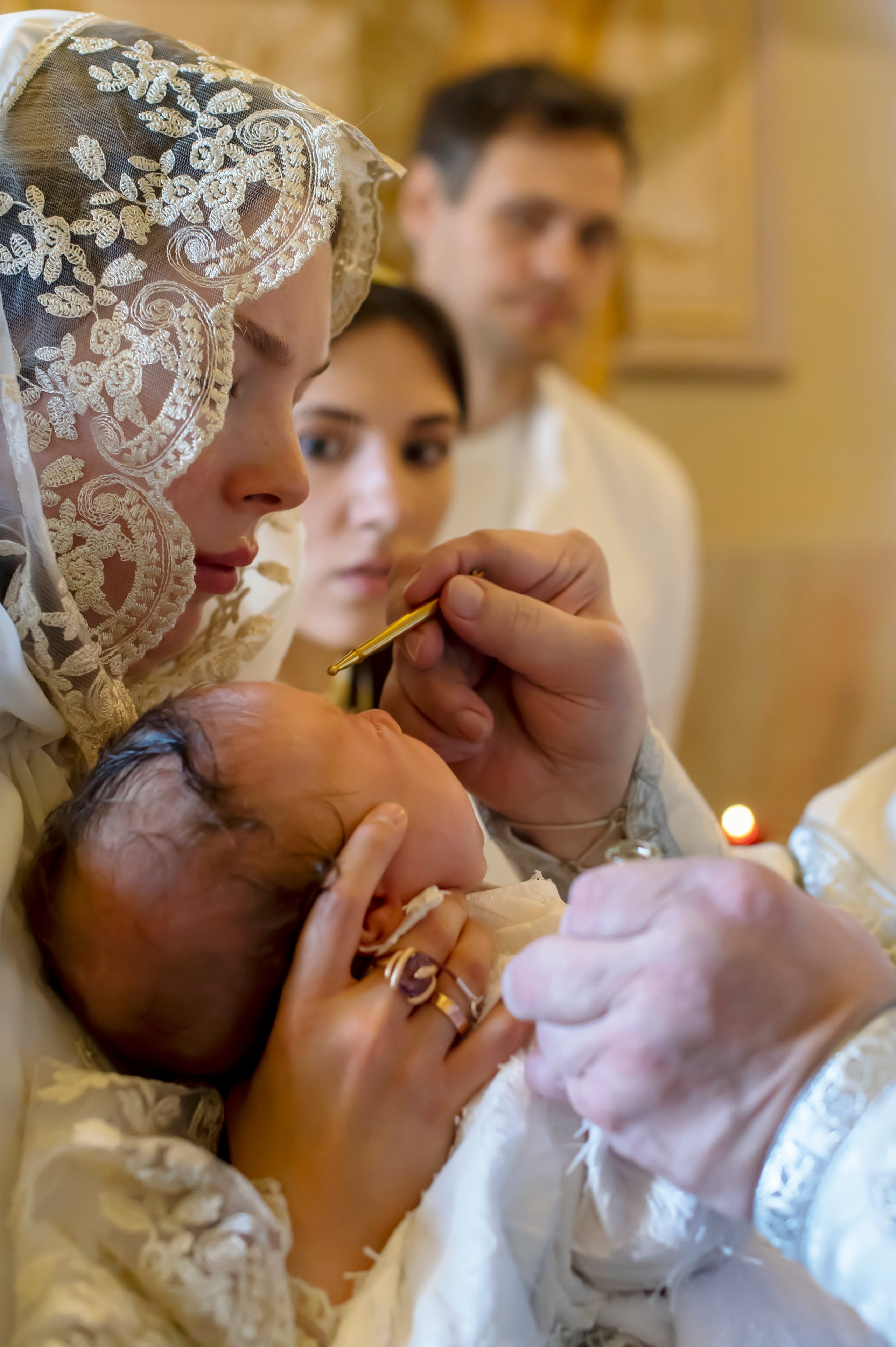 Крещение Елизаветы в Храме Климента Папы Римского. Свадебный и семейный фотограф в Москве Ирина Гончарова