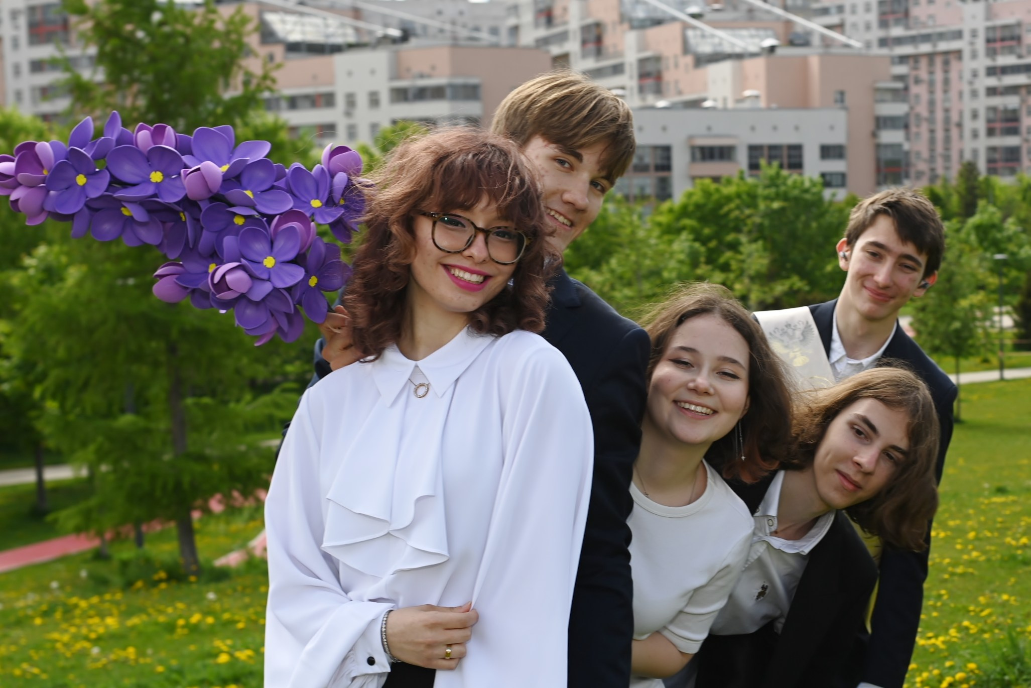 Последний Звонок в школе 1409 на Ходынке. Свадебный и семейный фотограф в Москве Ирина Гончарова