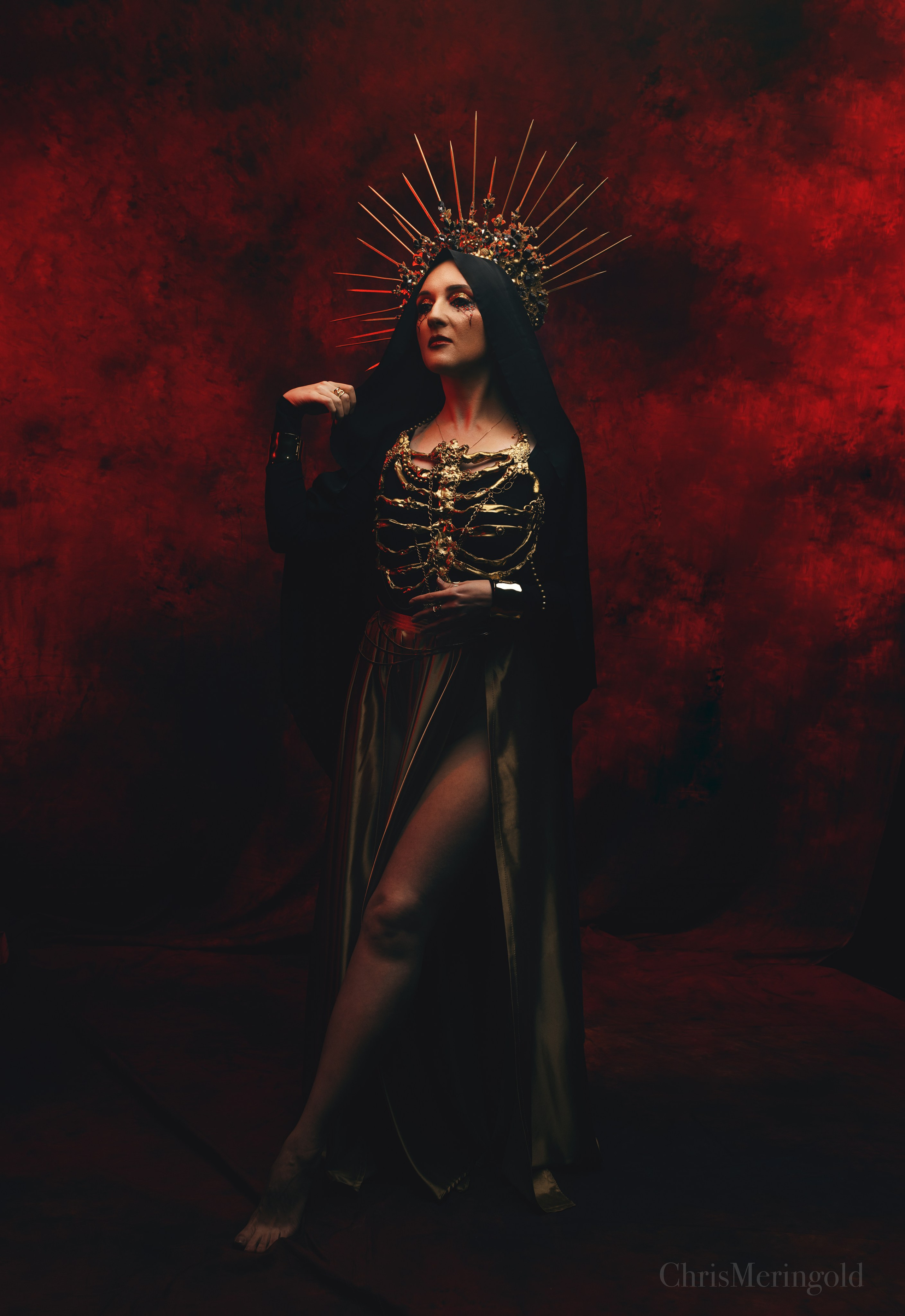 Gothic queen. Портретный фотограф Кристина Лукьянова