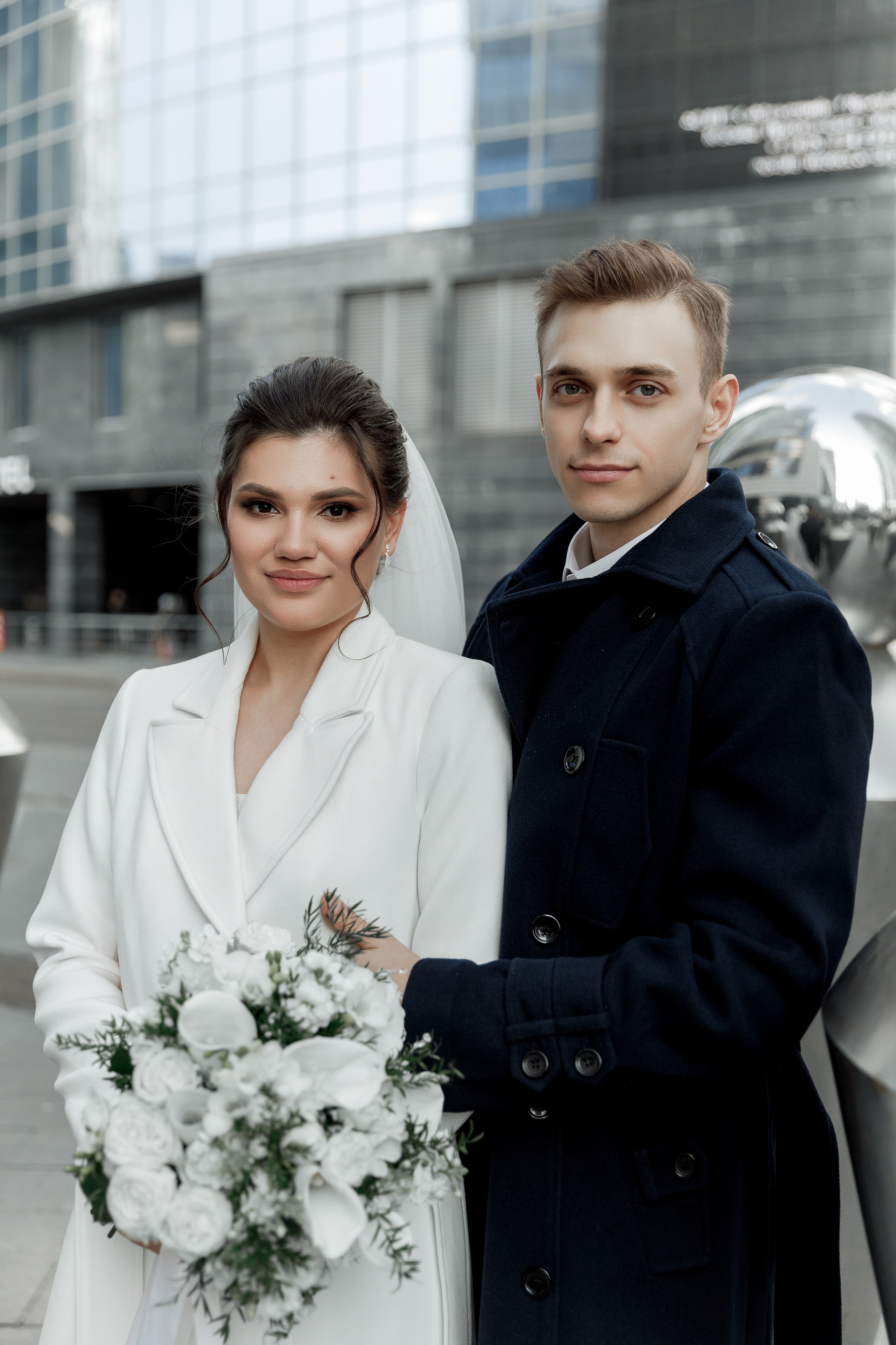 Паша&Настя (роспись Москва-сити Birds). Фотограф в Москве Юлия Хамзина