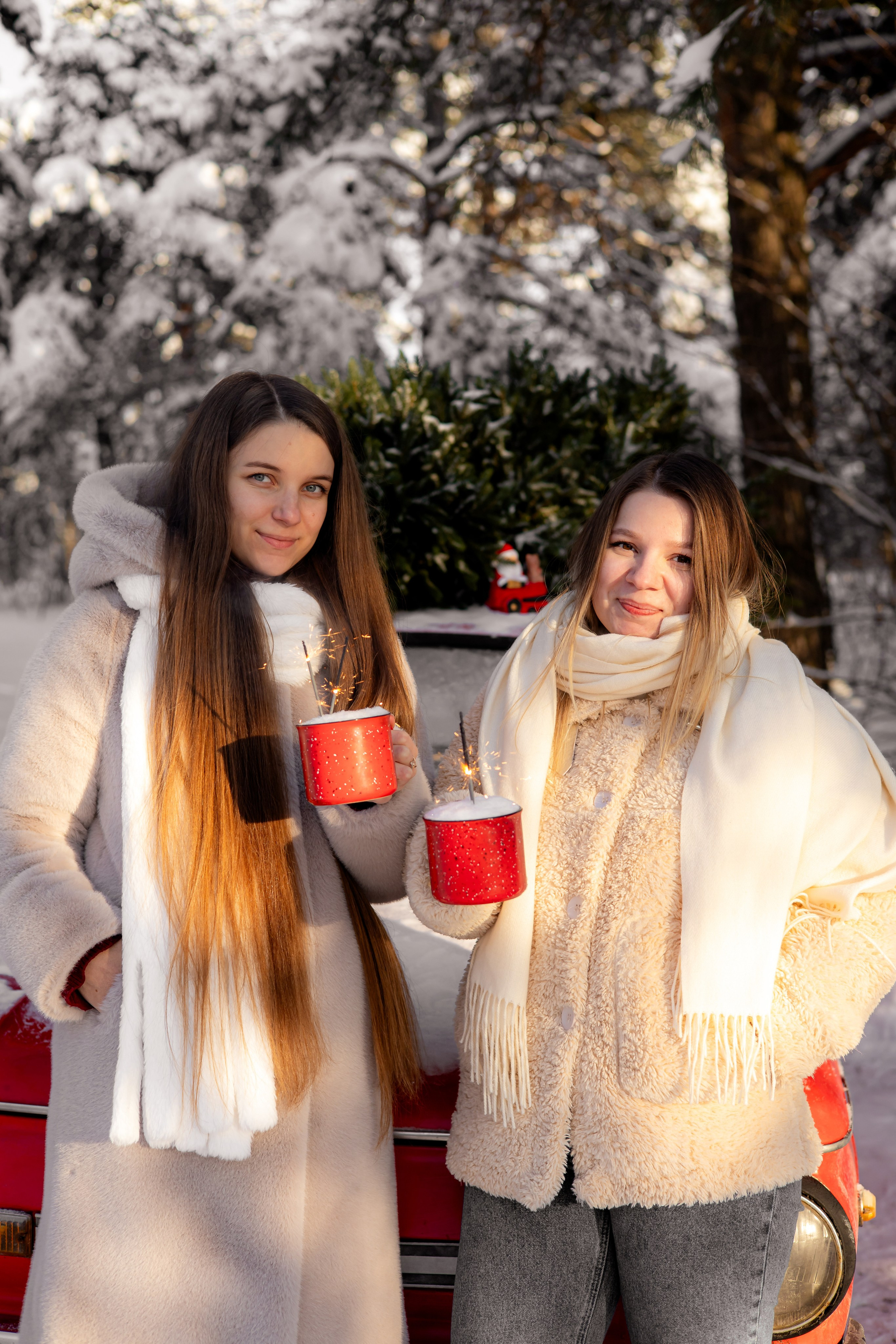 Фотодень «Авто в зимнем лесу». Детский и семейный фотограф Алёна Агеева