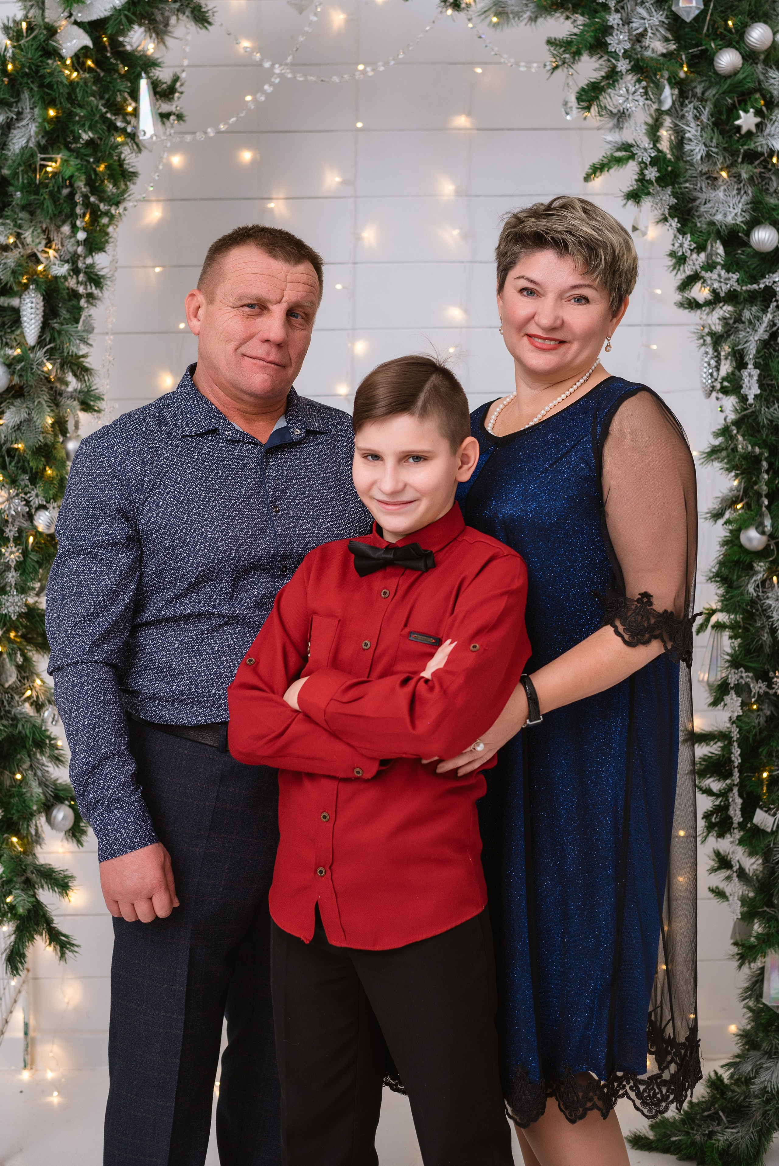 Новый год в студии. Фотографы Ивановы Краснодарский край