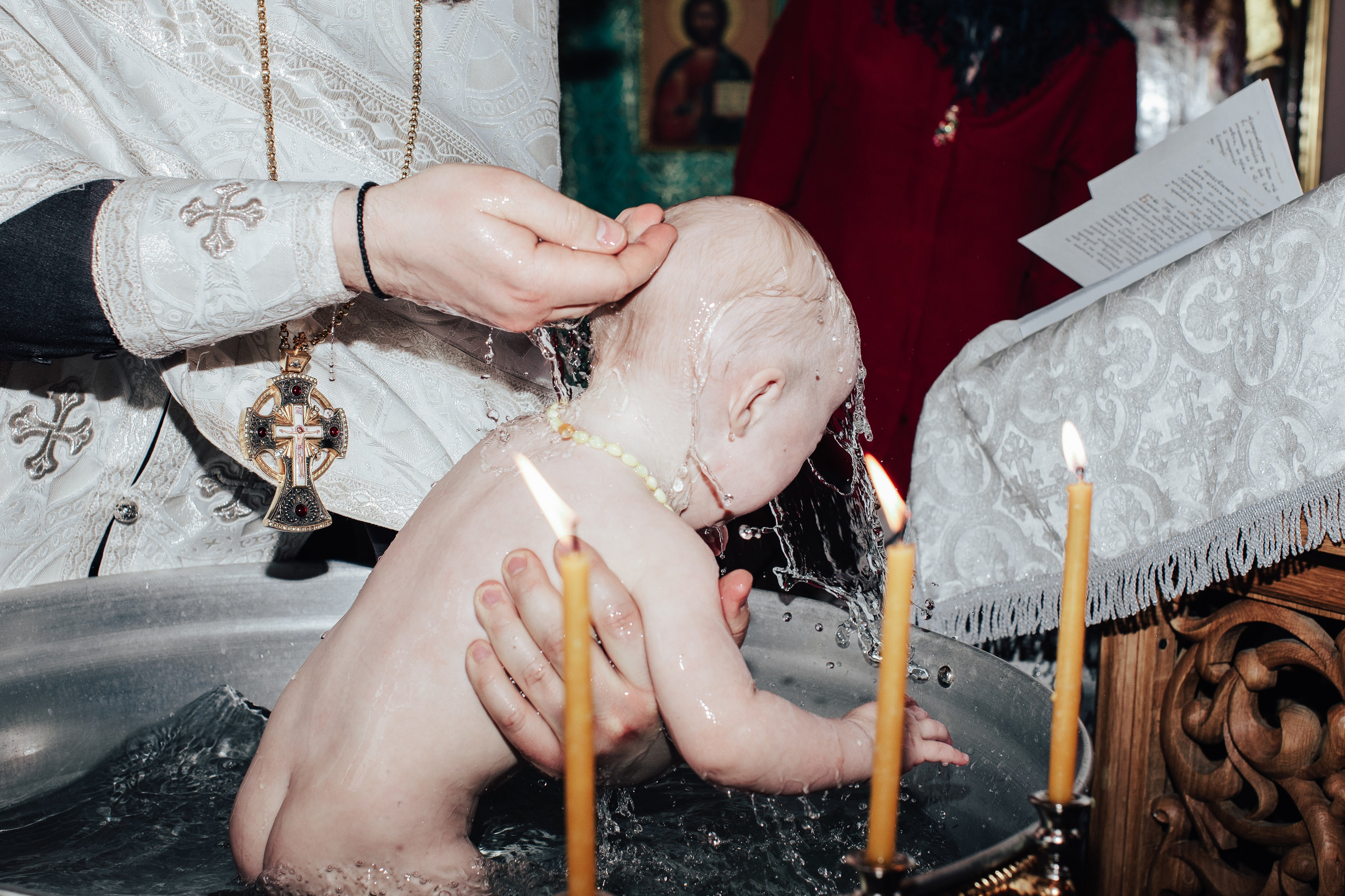 Крещение Анисии. Фотосессии в Москве - фотограф Неонилла Ленко