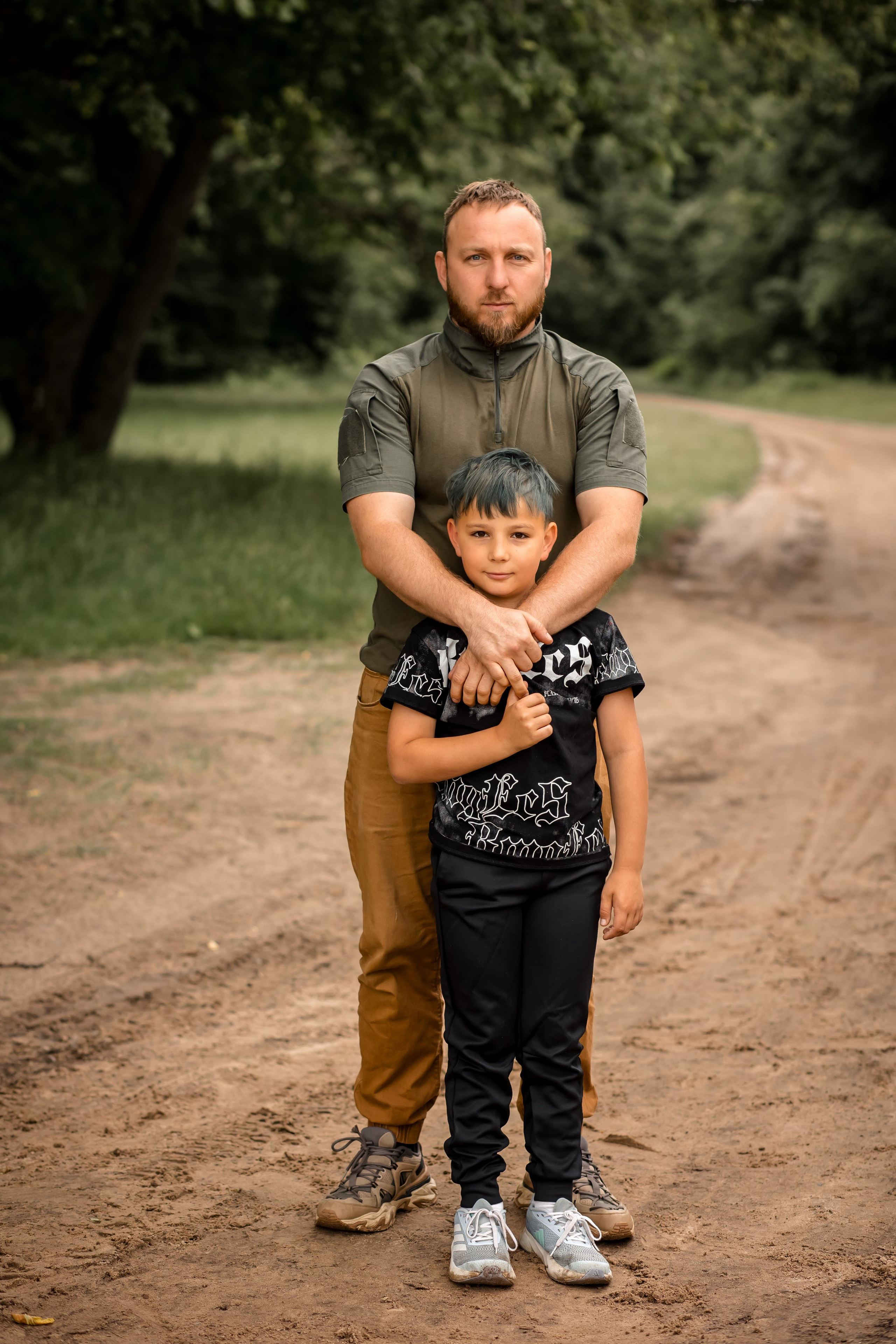 Катя с детками