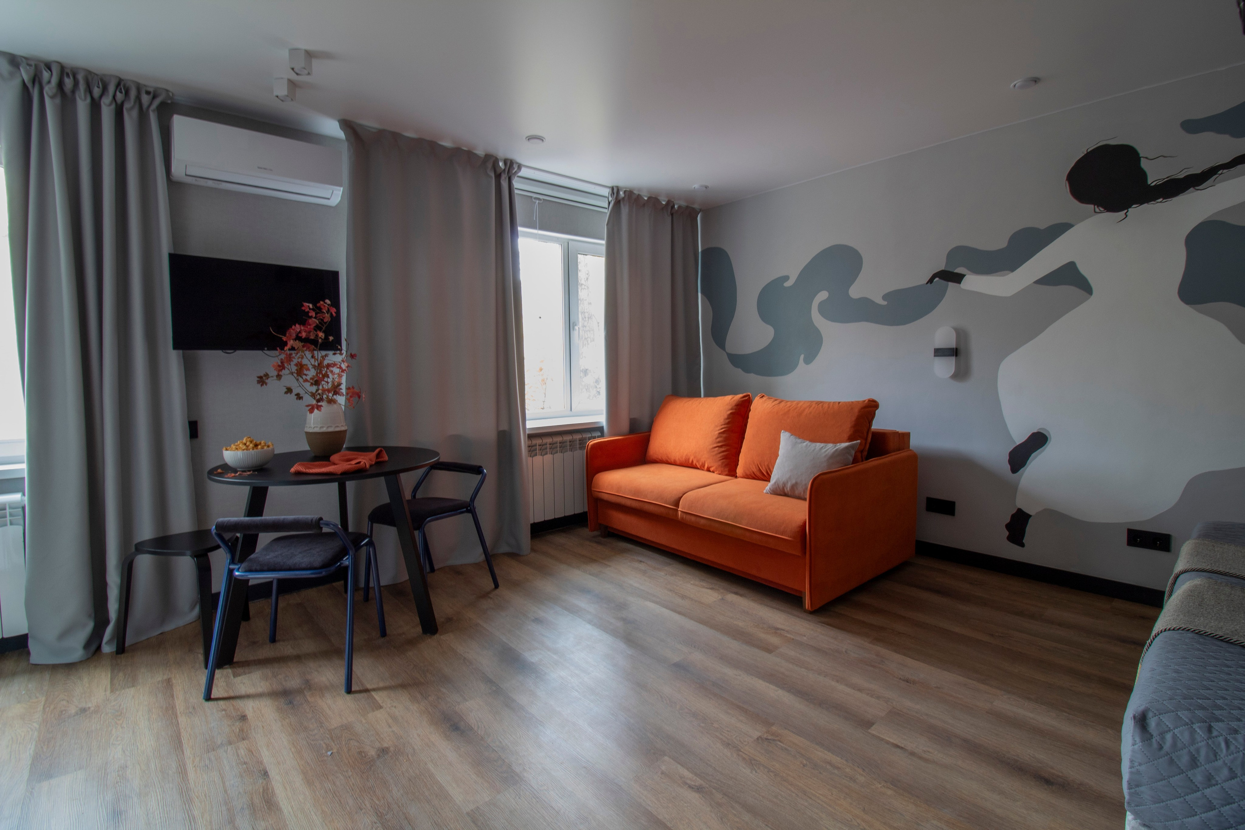 Квартира для посуточной сдачи в аренду. Екатеринбург. Хоумстейджинг и дизайн. Екатеринбург