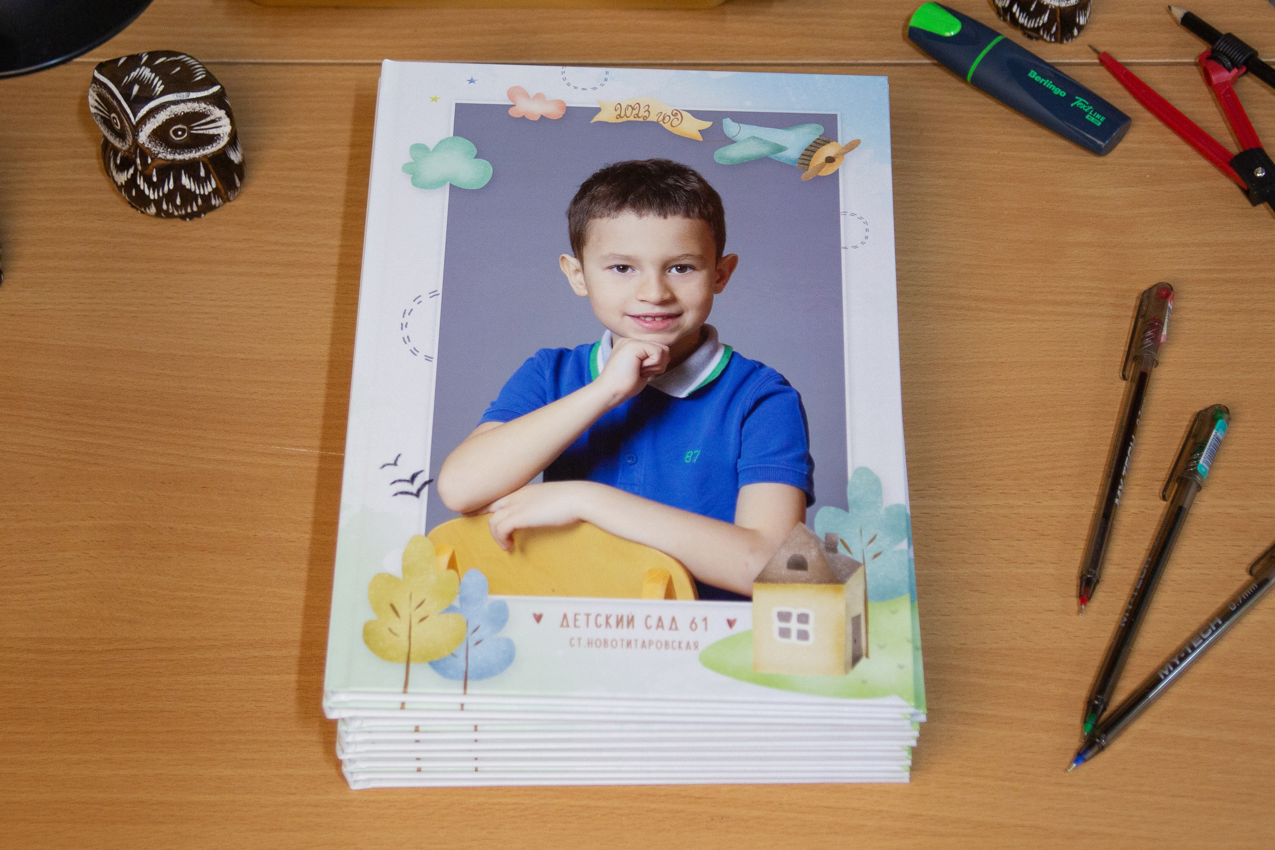 Образцы выпускных фотокниг для детского сада. Детский школьный и семейный фотограф в Краснодаре