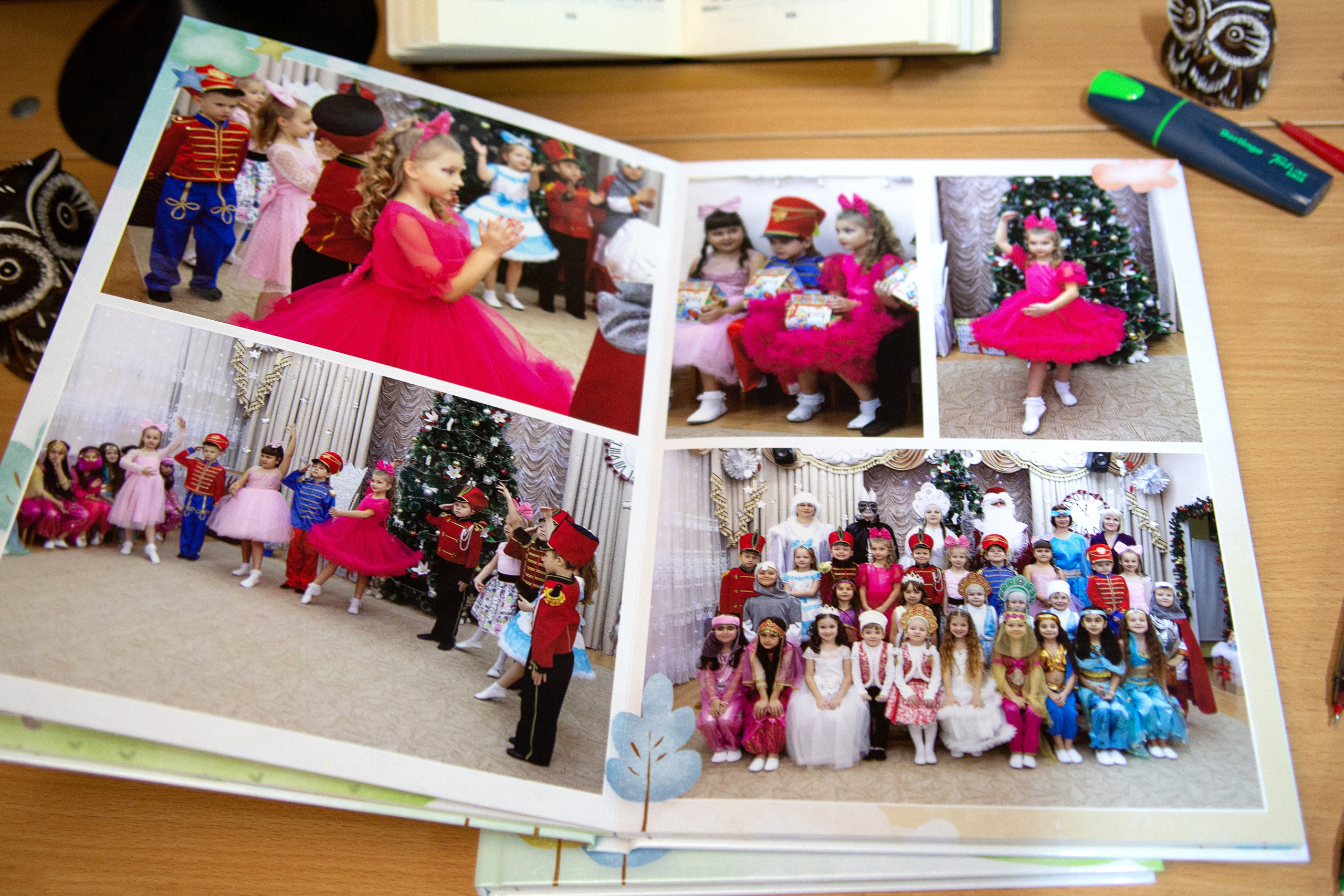 Образцы выпускных фотокниг для детского сада. Детский школьный и семейный фотограф в Краснодаре